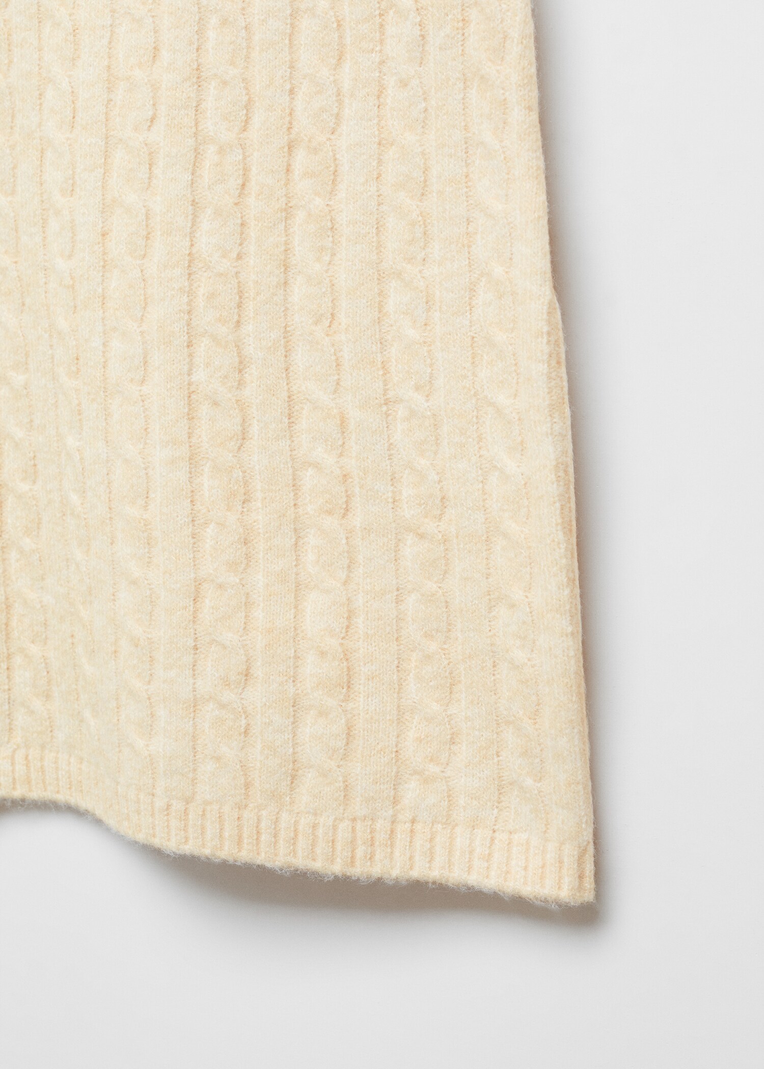 Fustă mini din tricot împletit - Detaliu al articolului 8