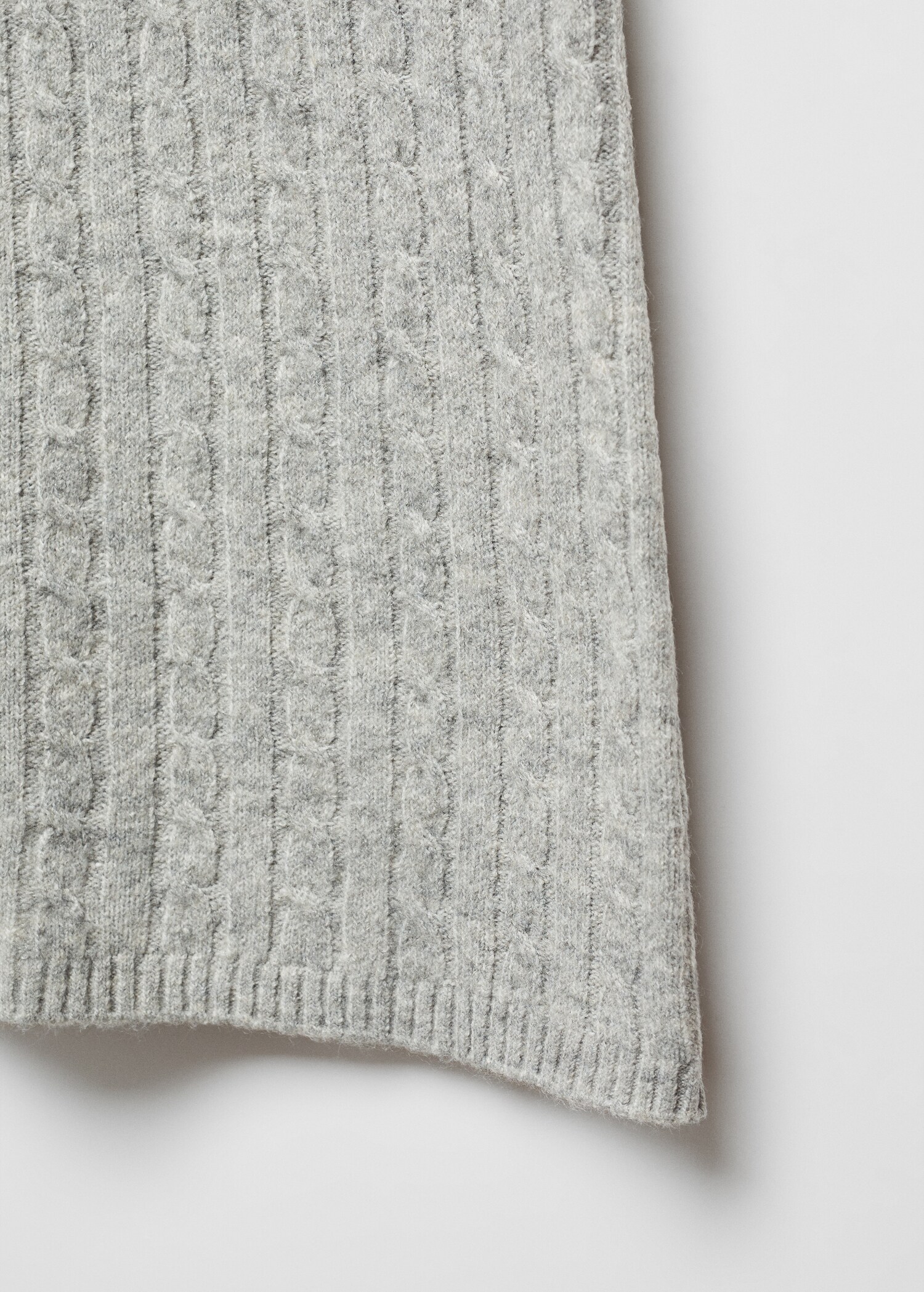 Fustă mini din tricot împletit - Detaliu al articolului 8