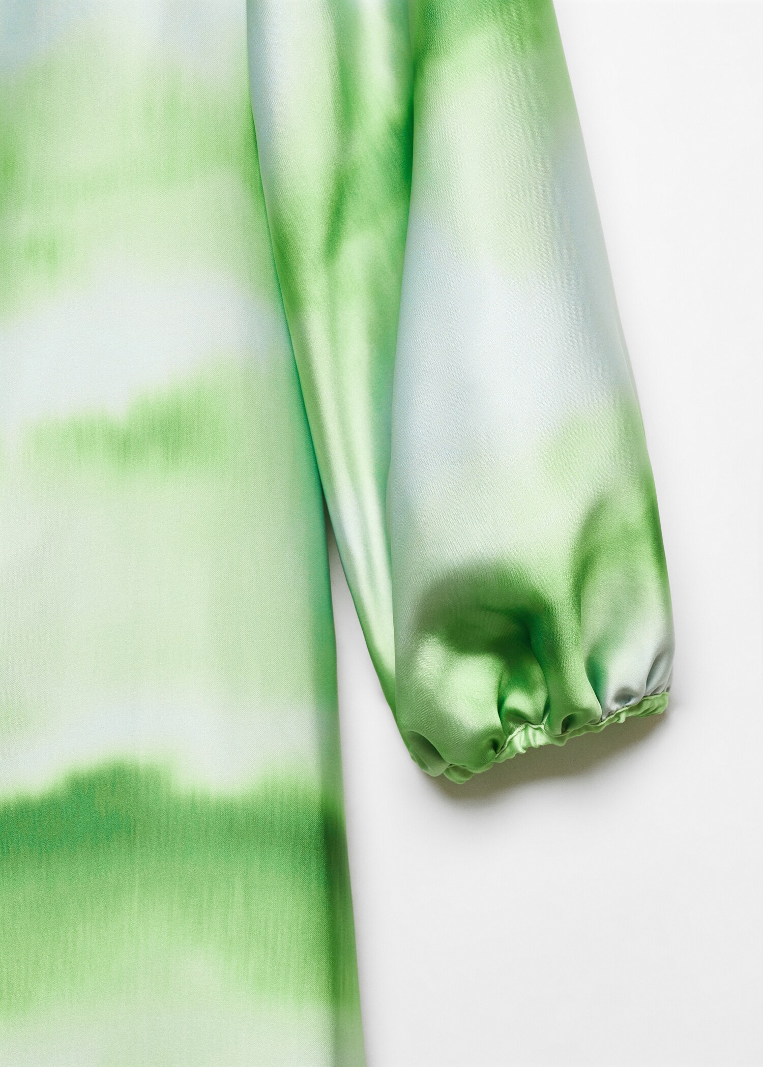 Schulterfreies Kleid mit Farbverlauf - Detail des Artikels 8