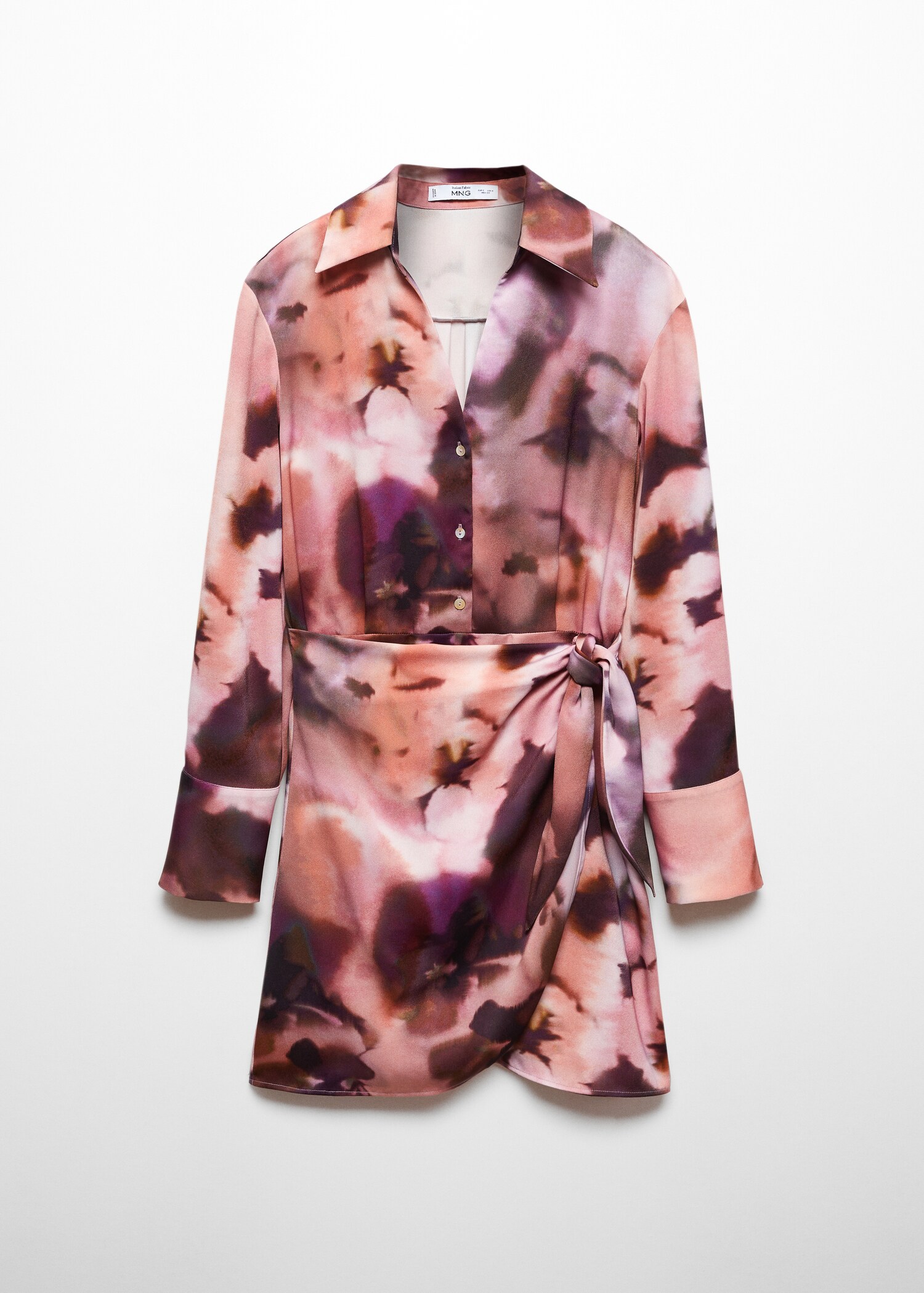 Floral-print wrap dress - Article without model
