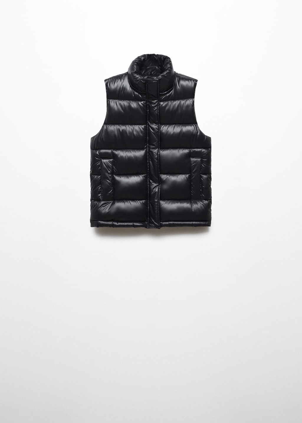 Water repellent quilted gilet with hood Women MANGO OUTLET USA