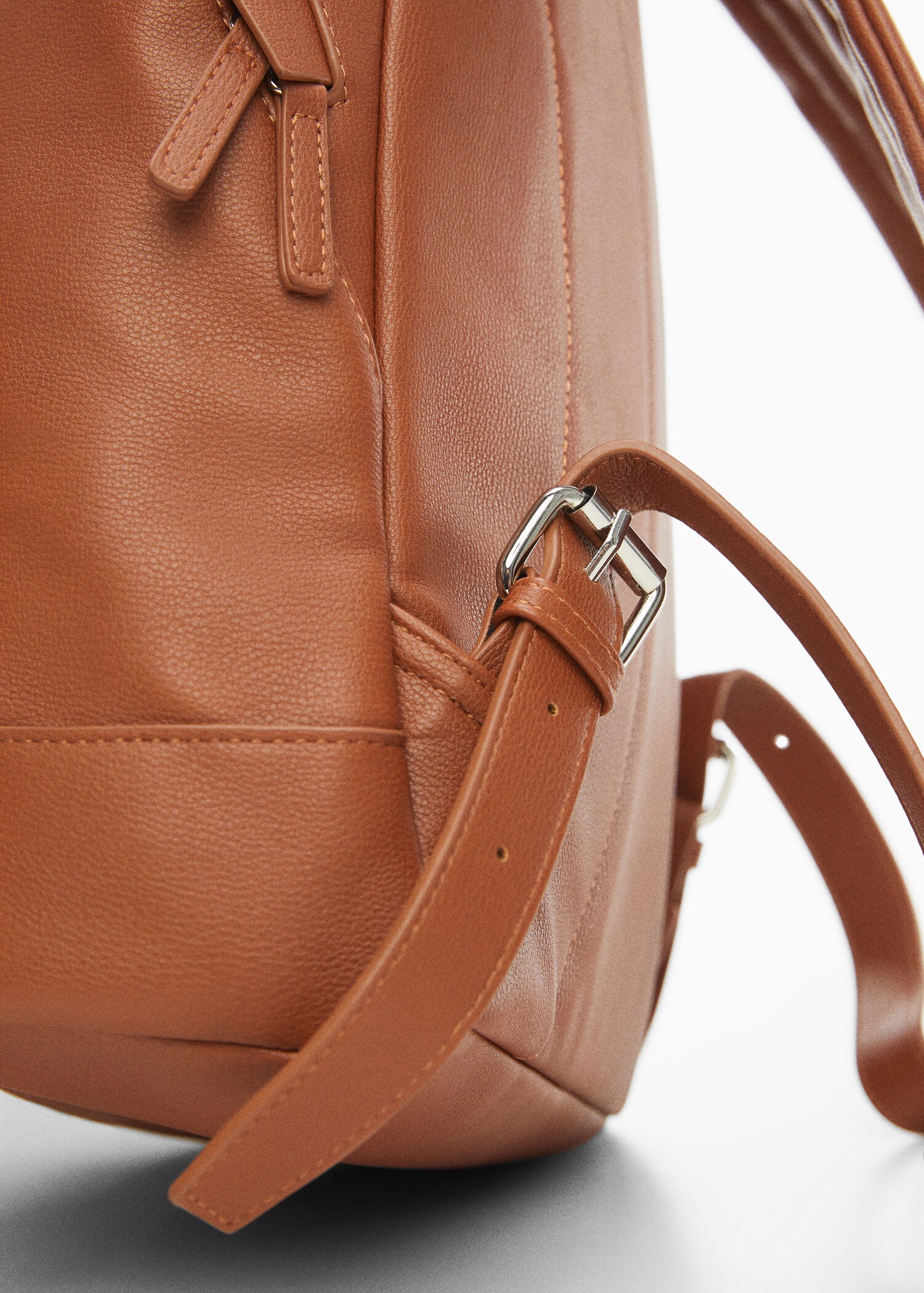 Leather-effect backpack - Details of the article 1