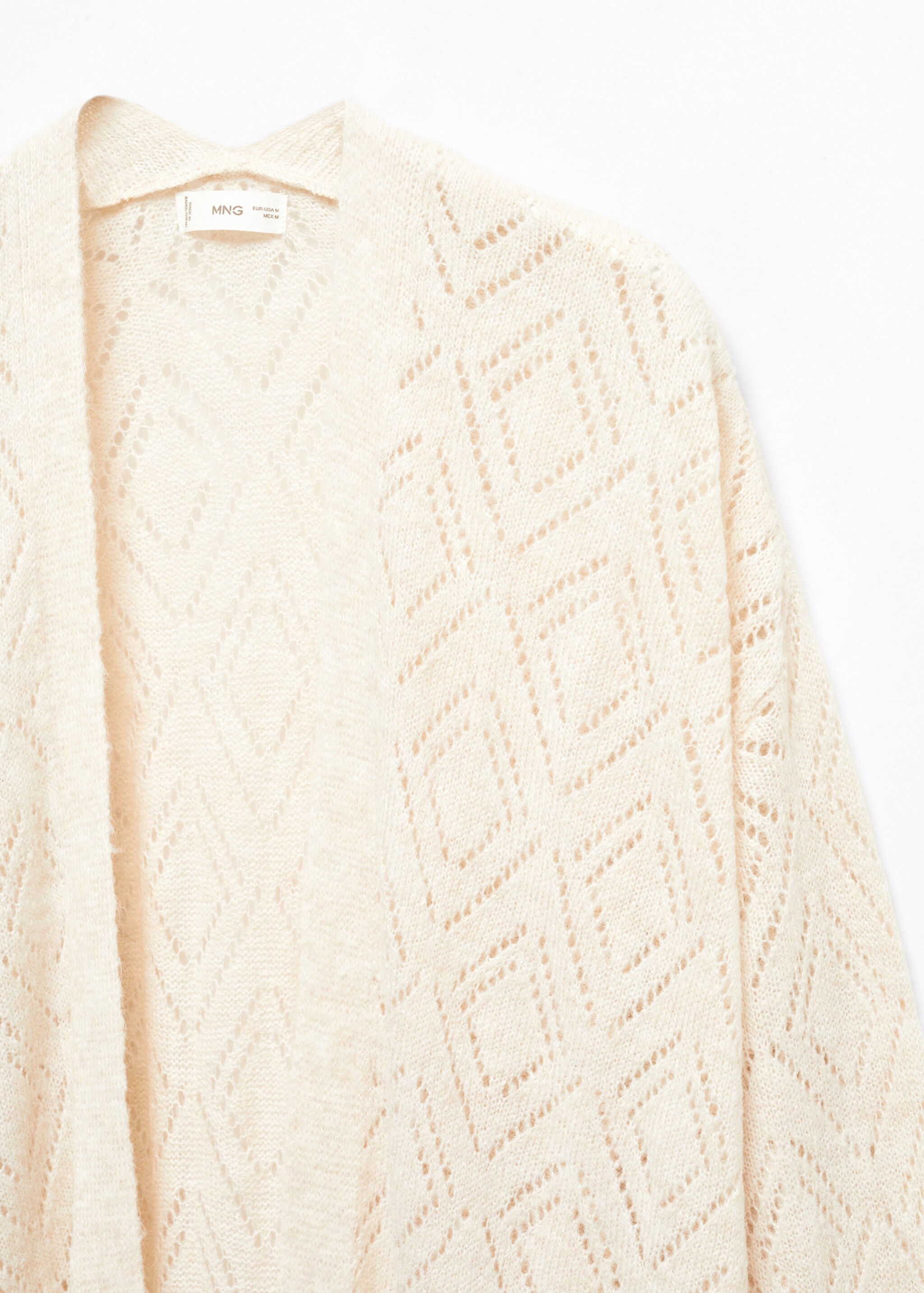 Lang ajour vest - Detail van het artikel 8