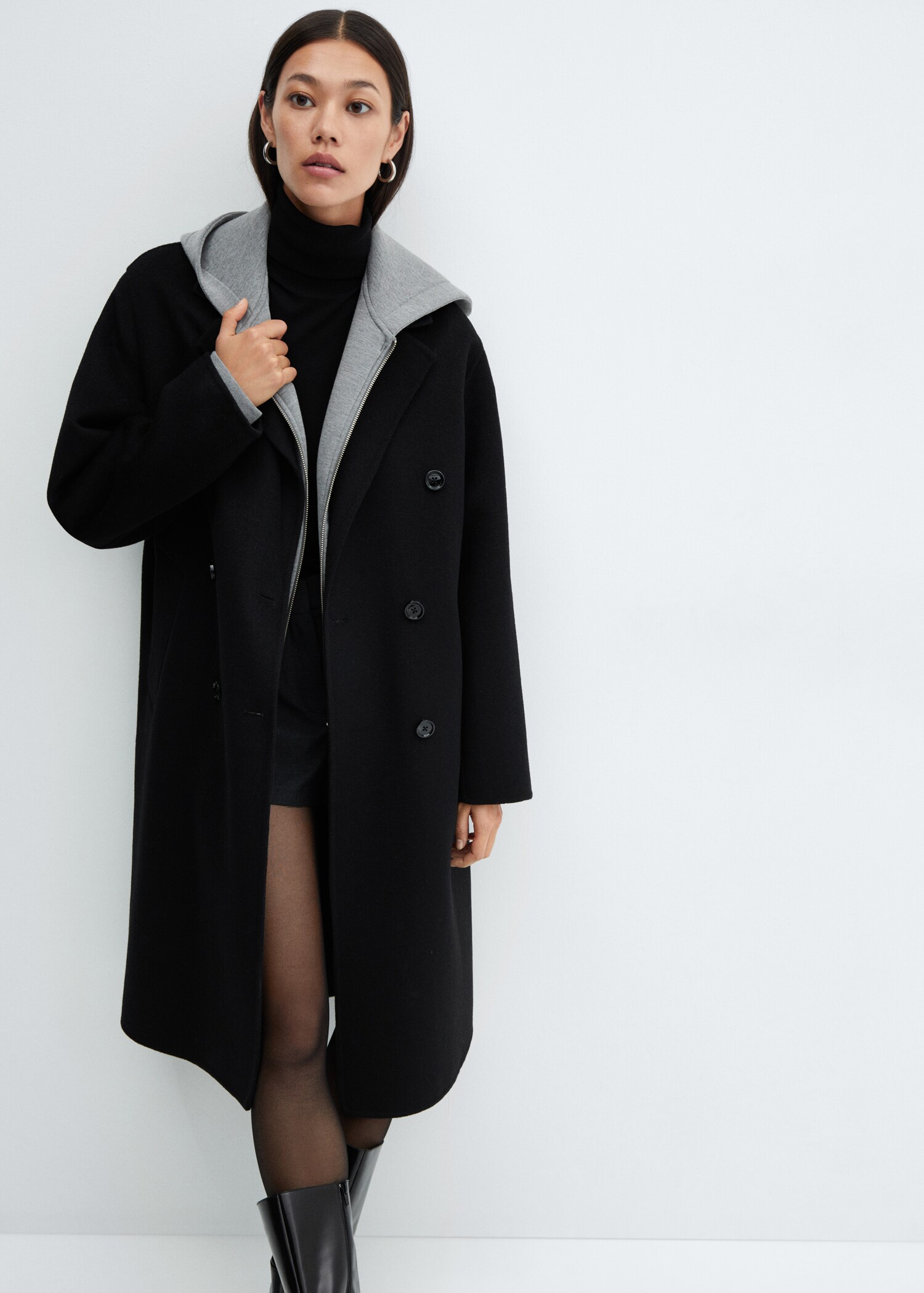 Cappotto lana handmade oversize - Dettaglio dell'articolo 2