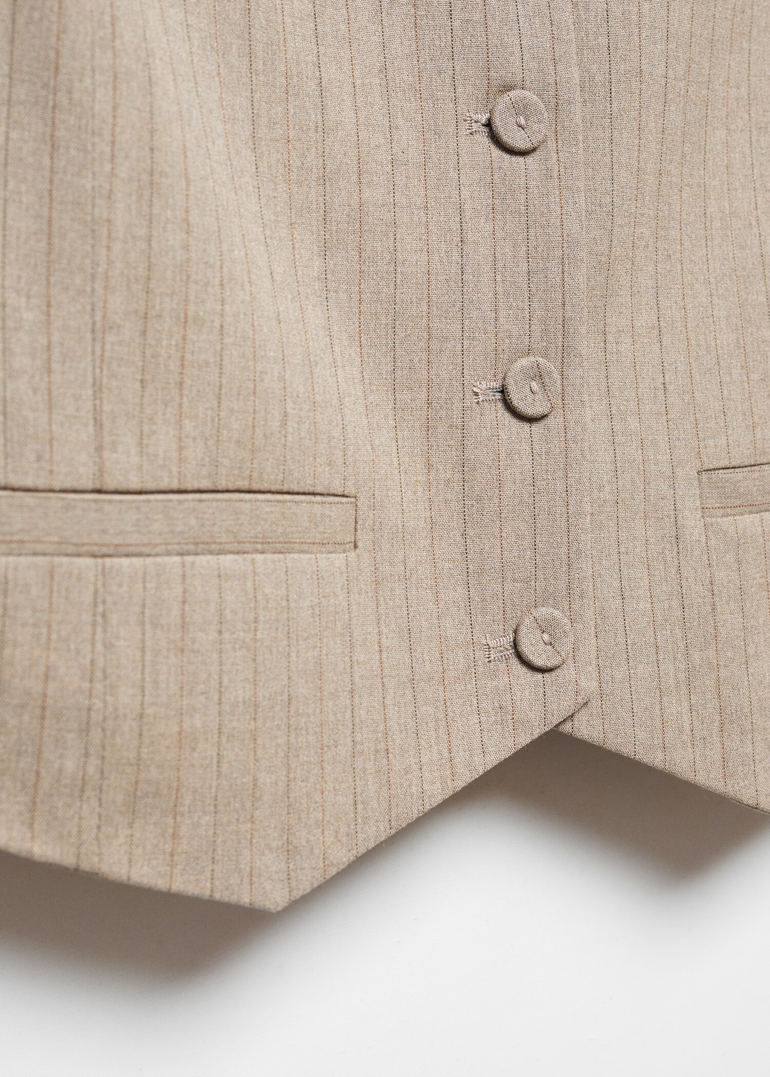 Pinstriped waistcoat - Details of the article 8