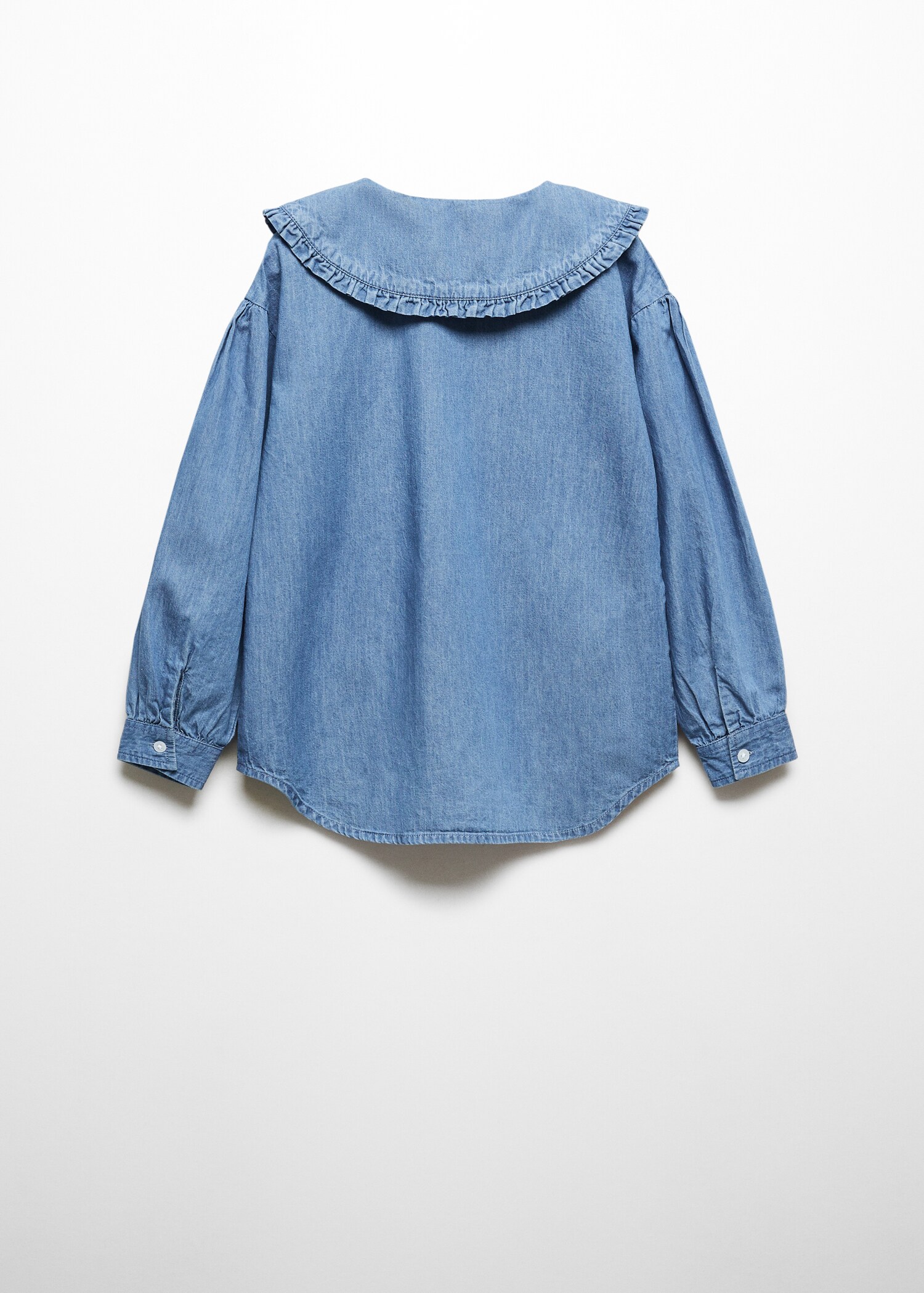 Blouse denim col Claudine - Verso de l’article
