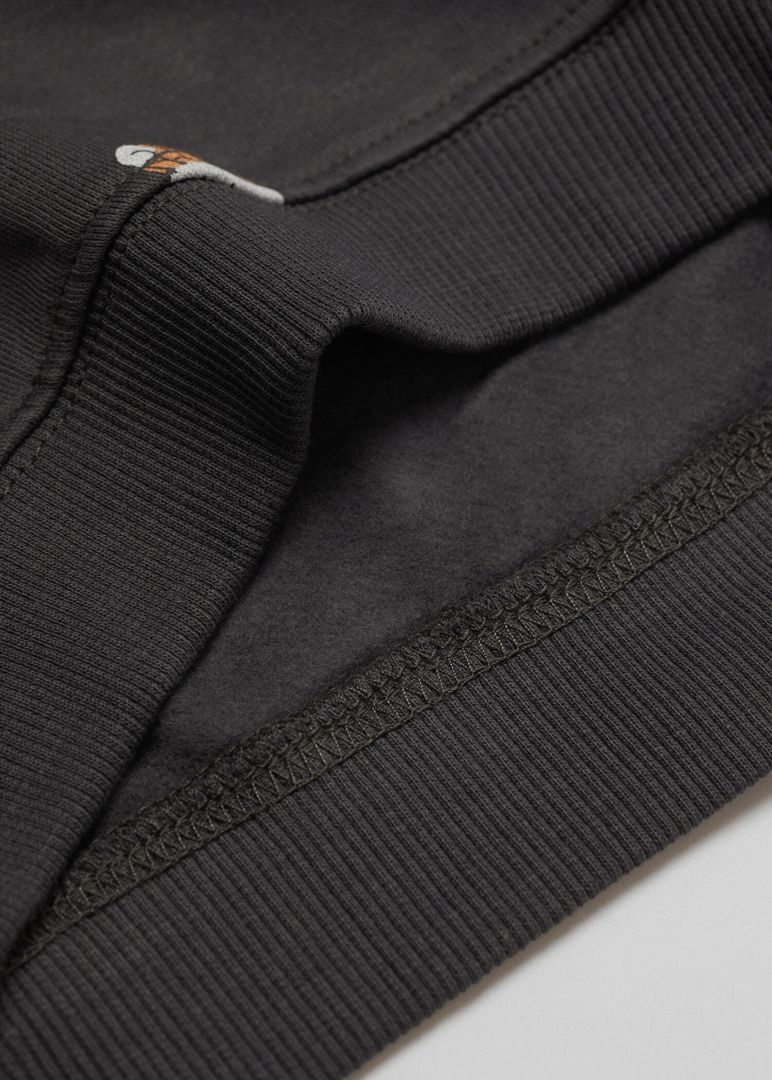 Brushed cotton sweatshirt - Details of the article 0