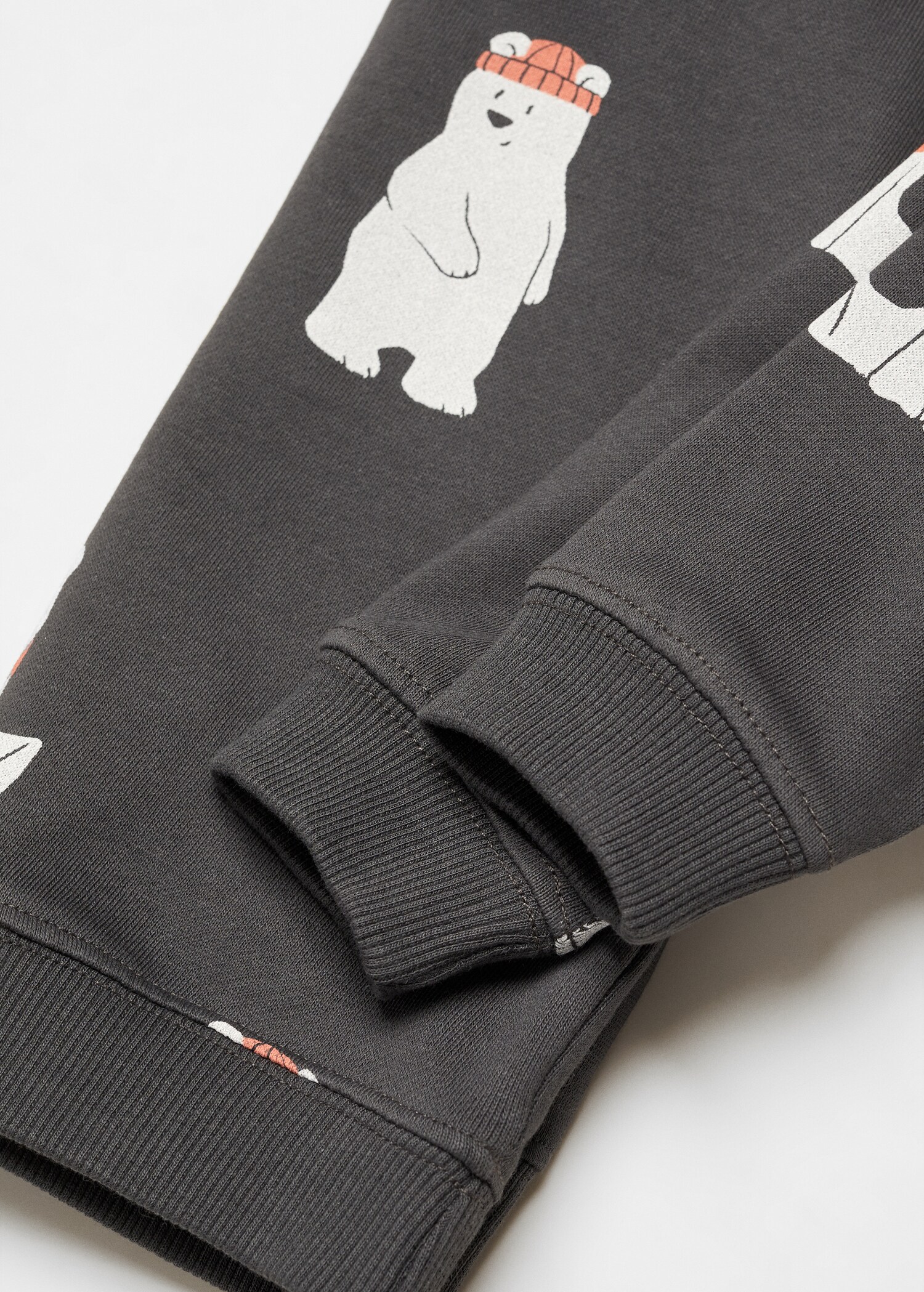 Brushed cotton sweatshirt - Details of the article 8