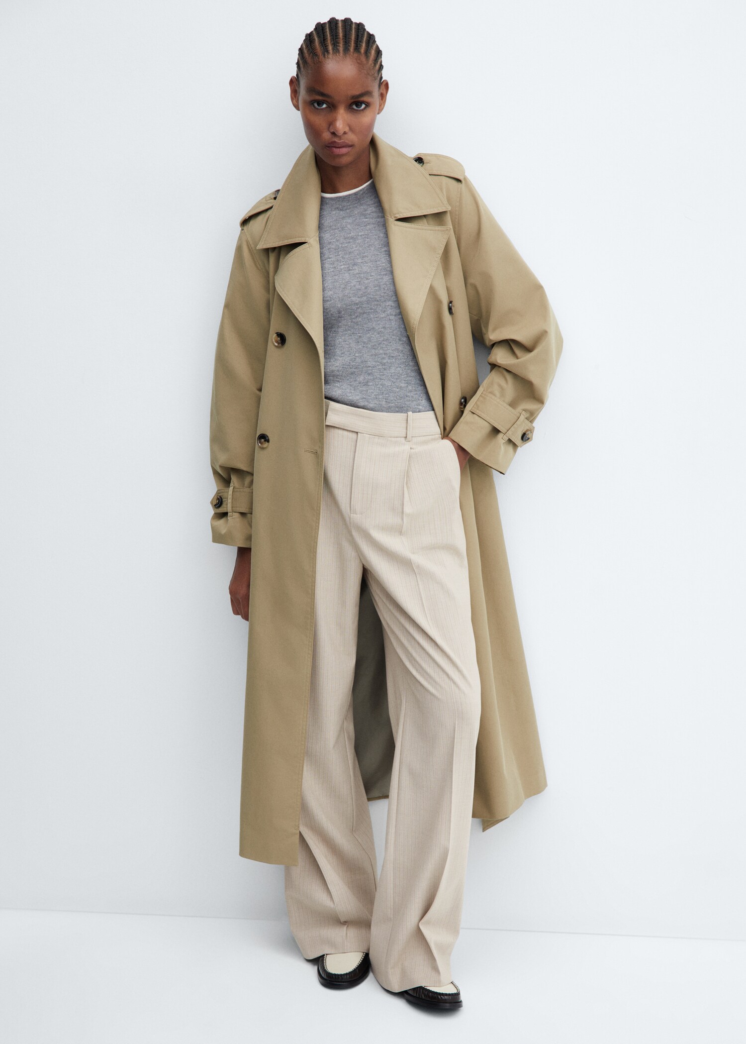 Striped suit trousers - Details of the article 2