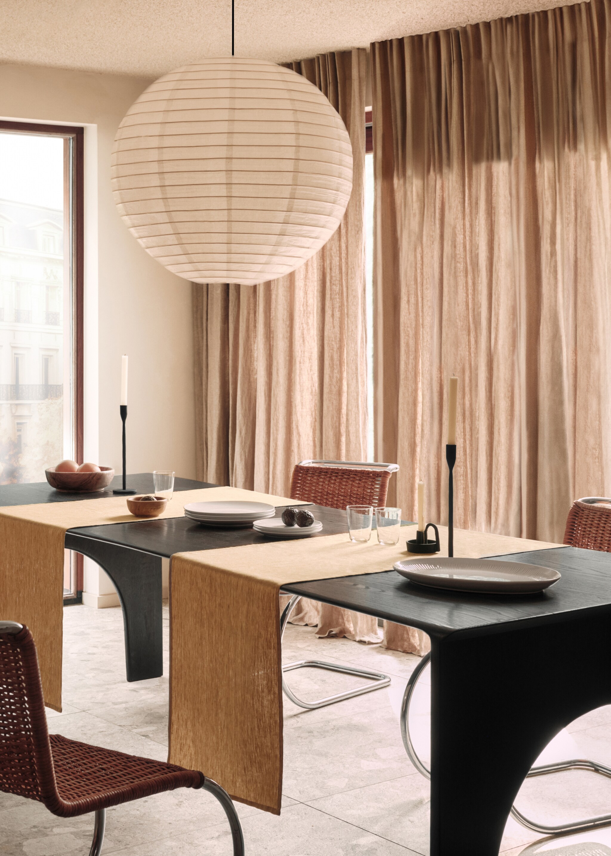 100% linen tablerunner - Details of the article 9
