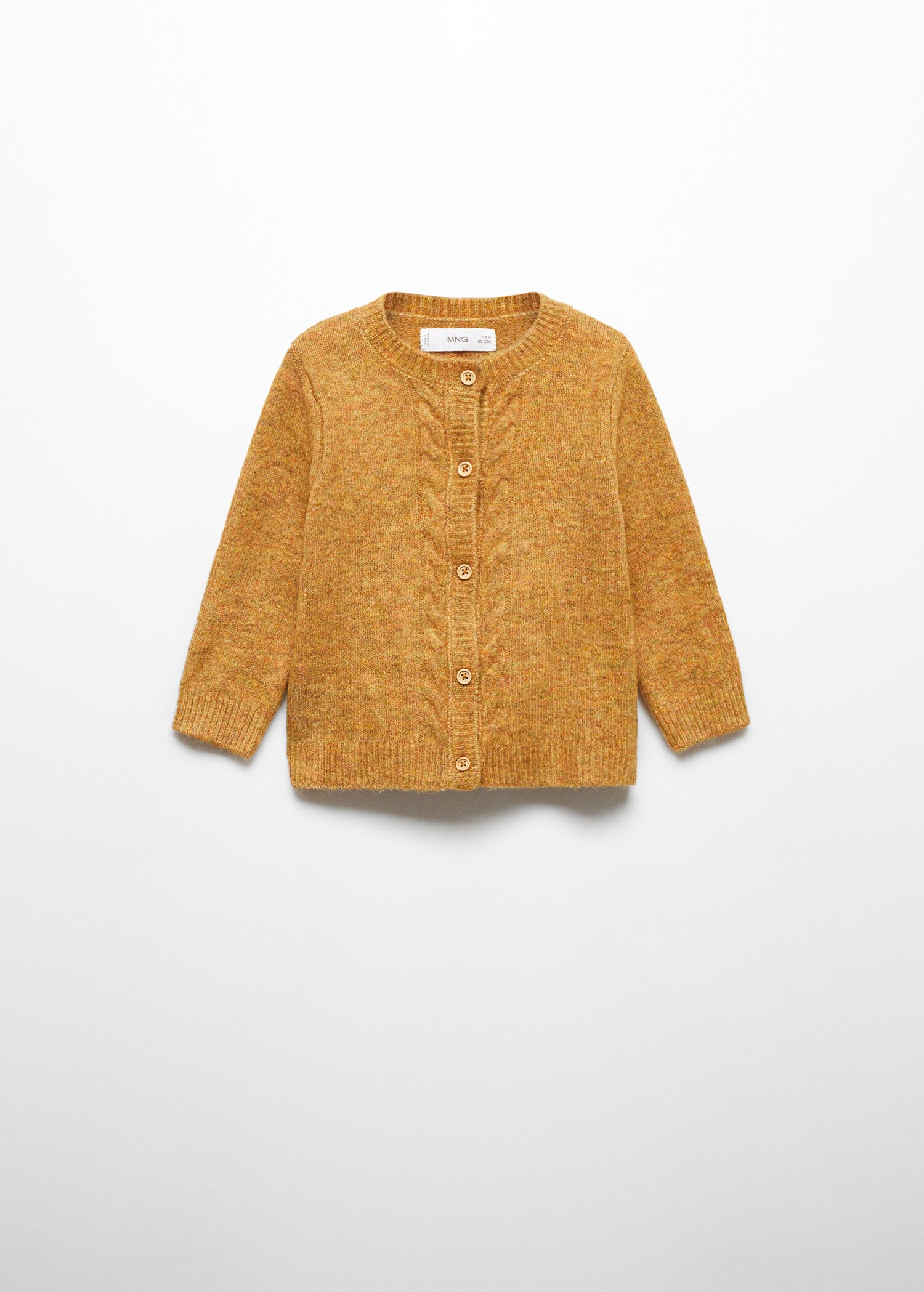 Cardigan punto bottoni - Articolo senza modello