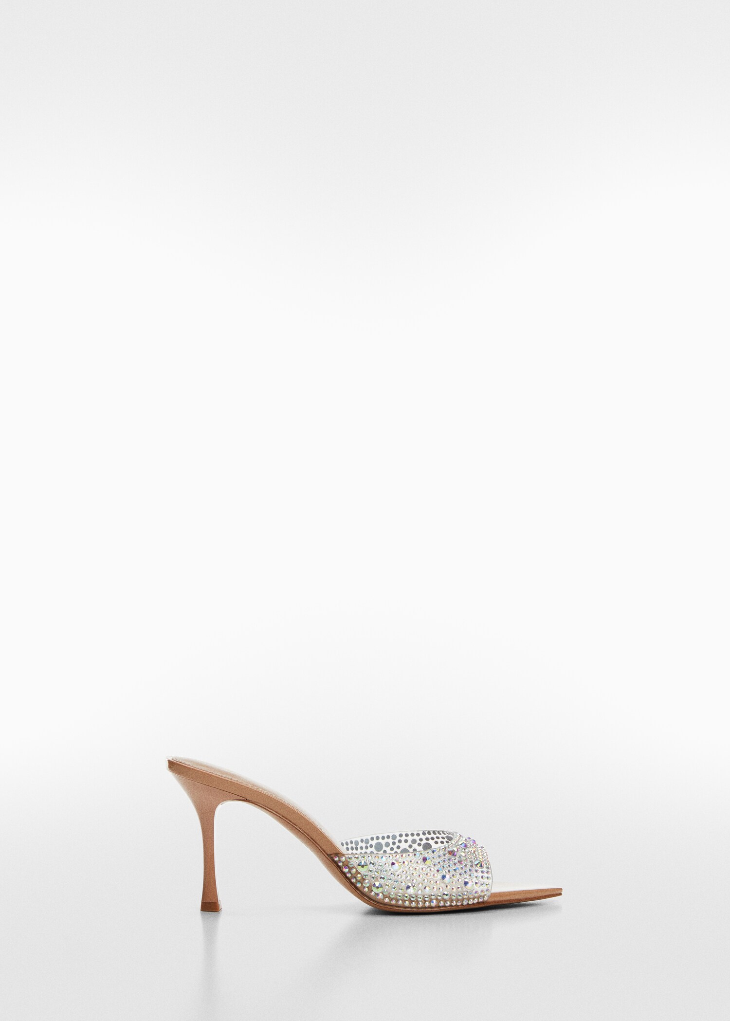 Glitzer-Sandalette mit hohen Absätzen - Artikel ohne Model