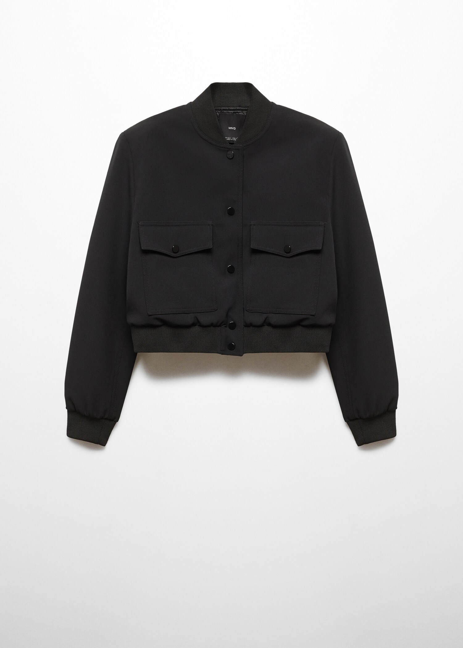 Bomber jacket with shoulder pads - Article without model