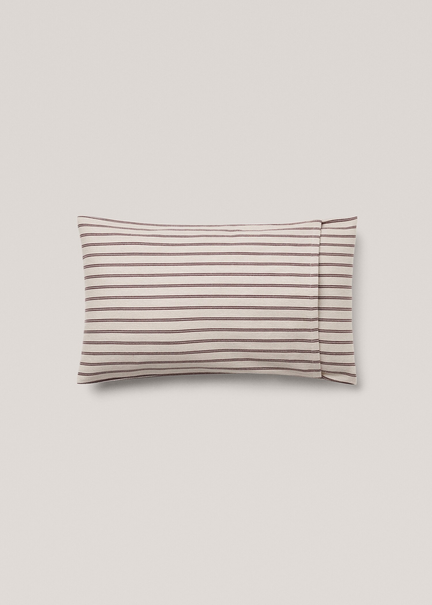 Striped cushion case 30x50cm - Details of the article 1