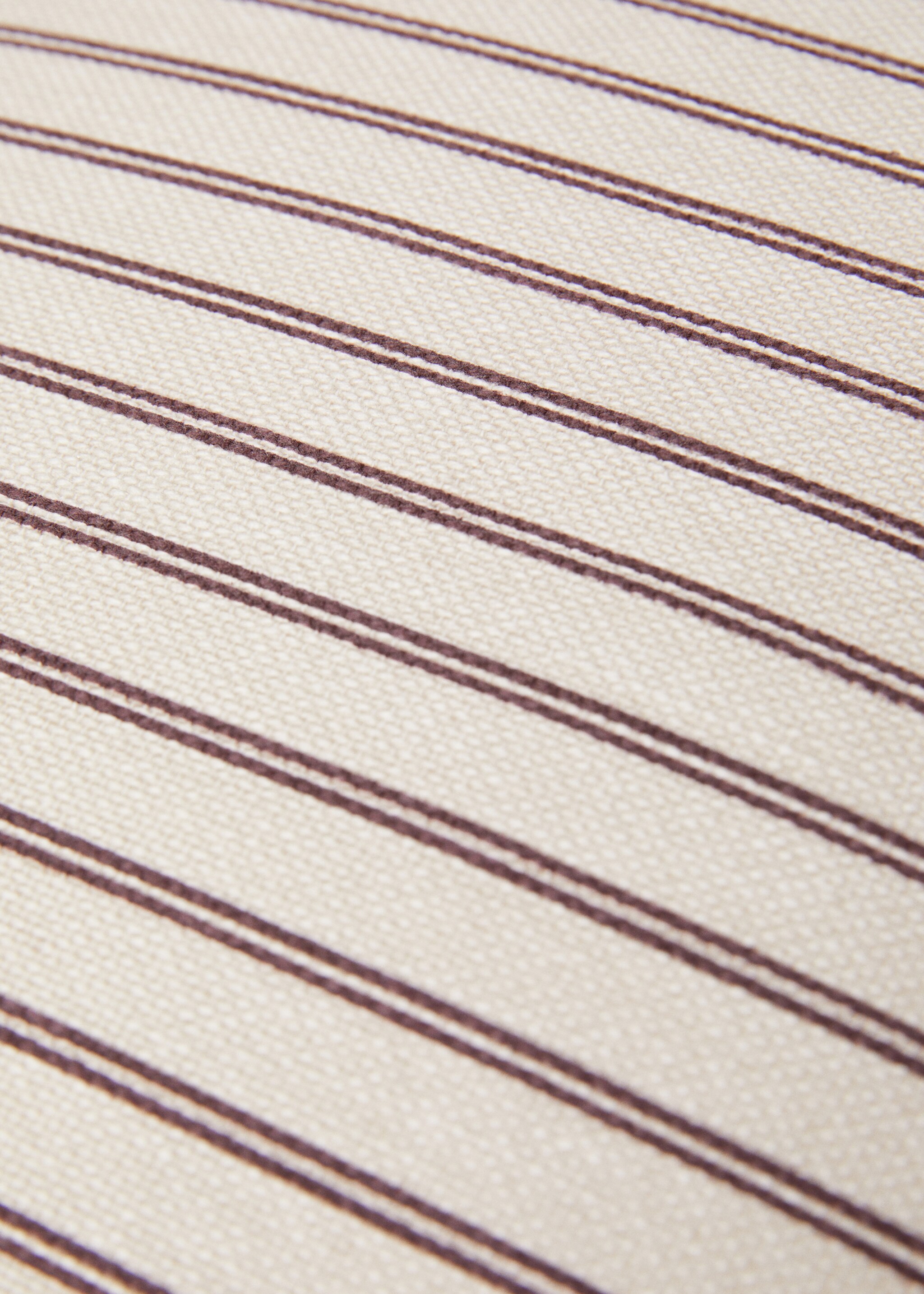 Kissenhülle mit Streifenmuster 30 x 50 cm - Detail des Artikels 3