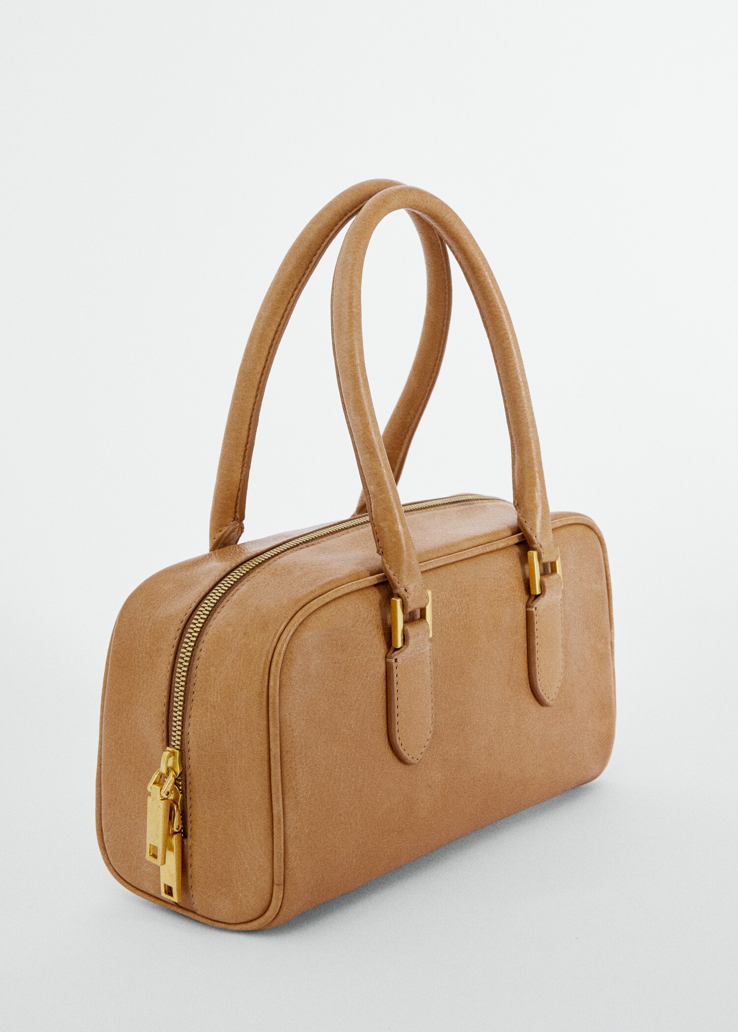 Borsa rettangolare pelle - Piano medio