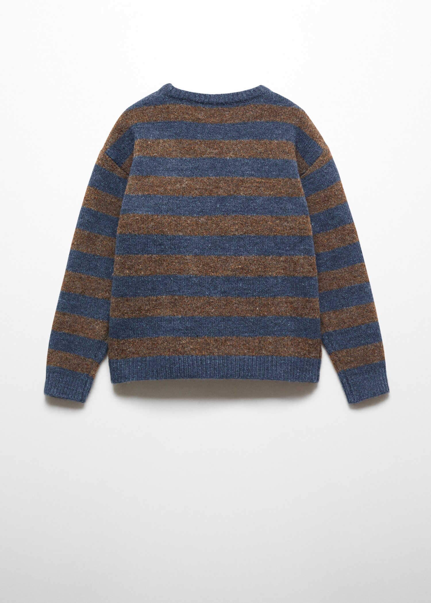 Knit striped sweater - Reverse of the article