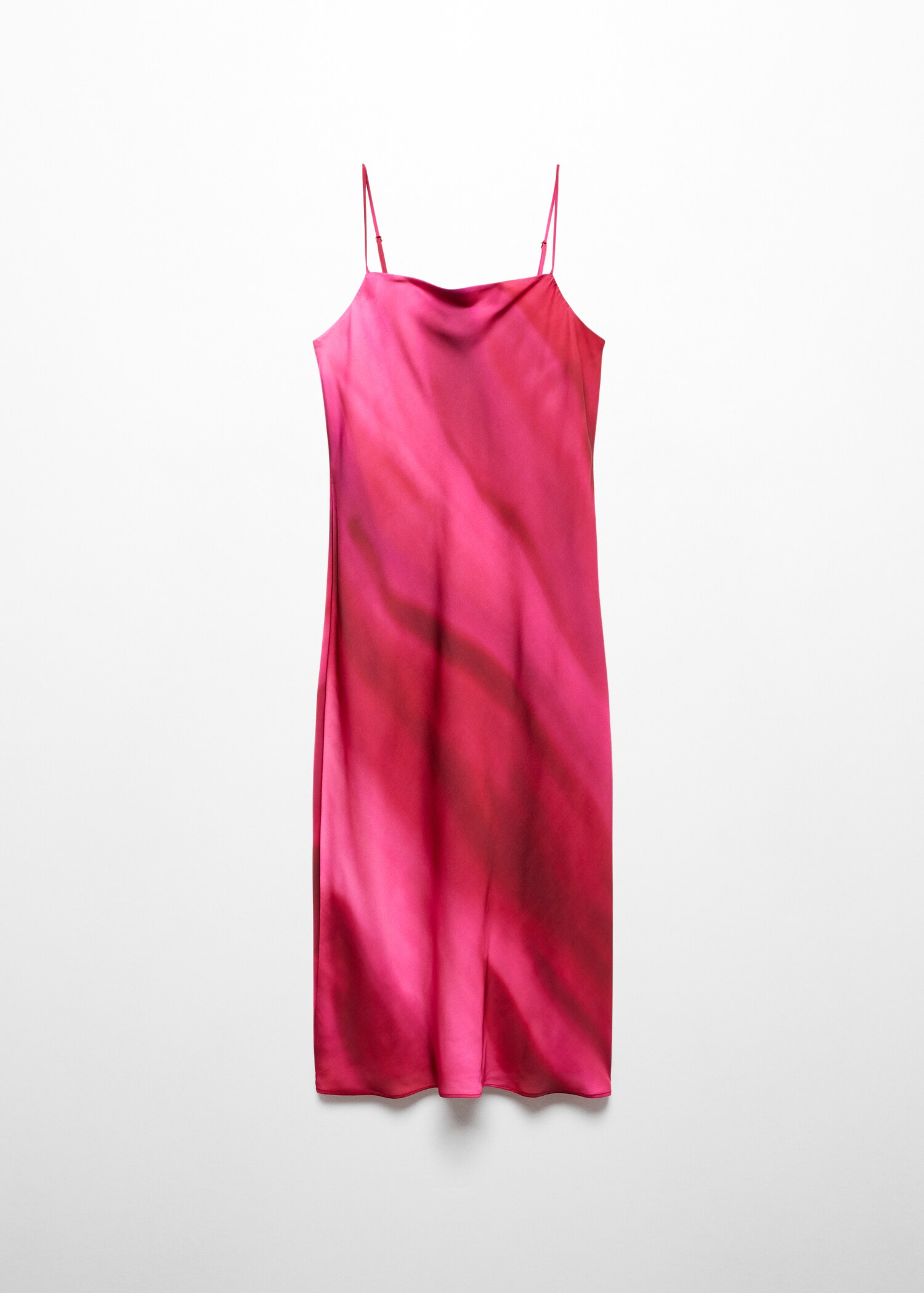 Vestido satinado degradado - Artículo sin modelo
