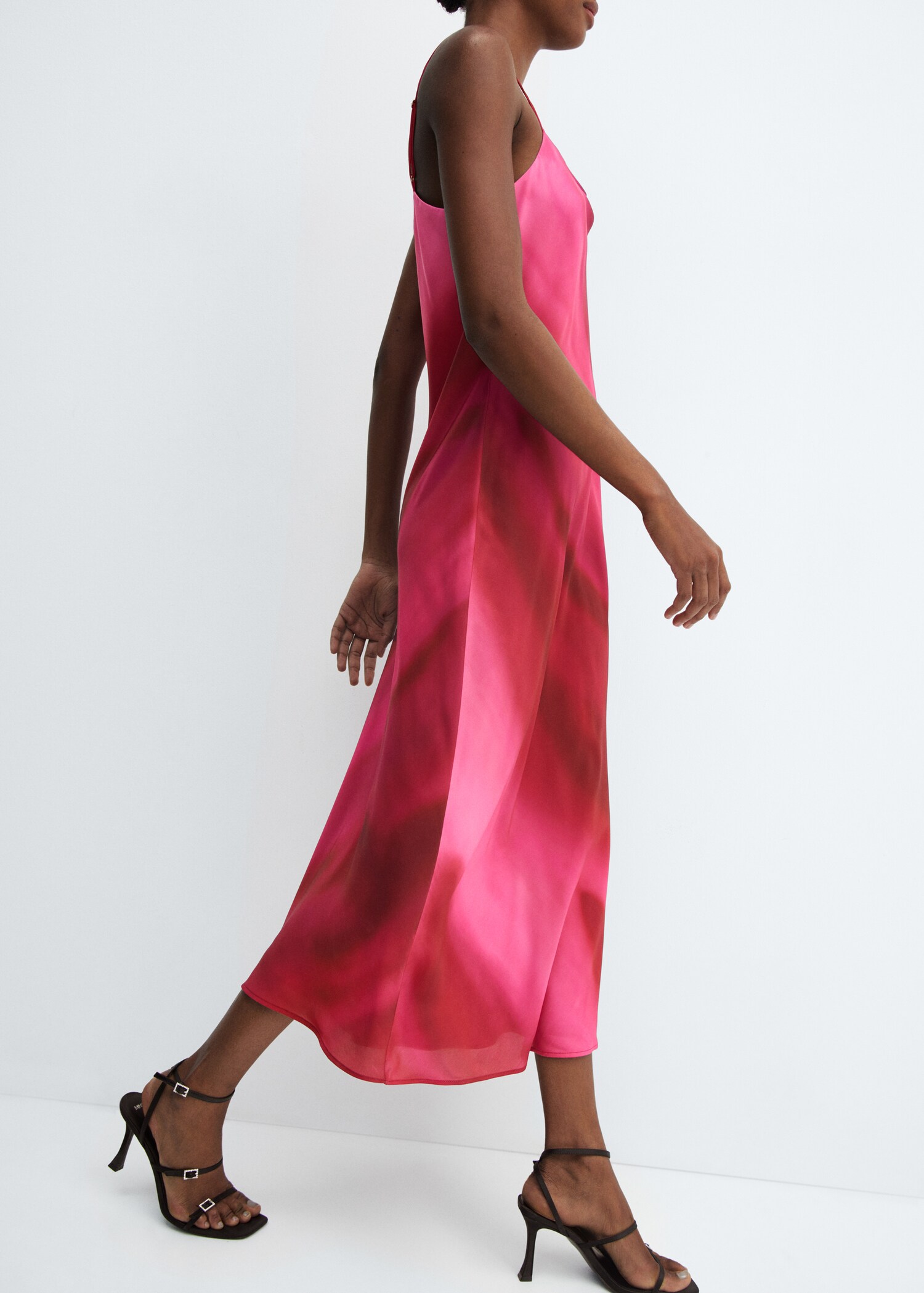 Vestido satinado degradado - Detalle del artículo 6