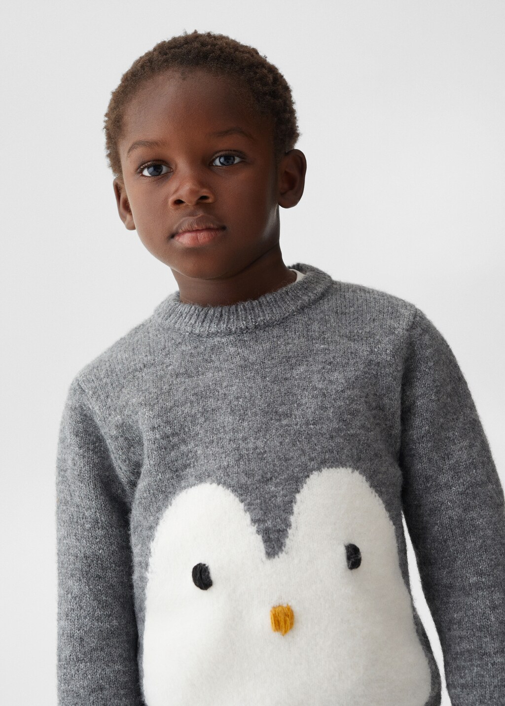 Knitted pattern sweater Boys MANGO OUTLET Cyprus Euros