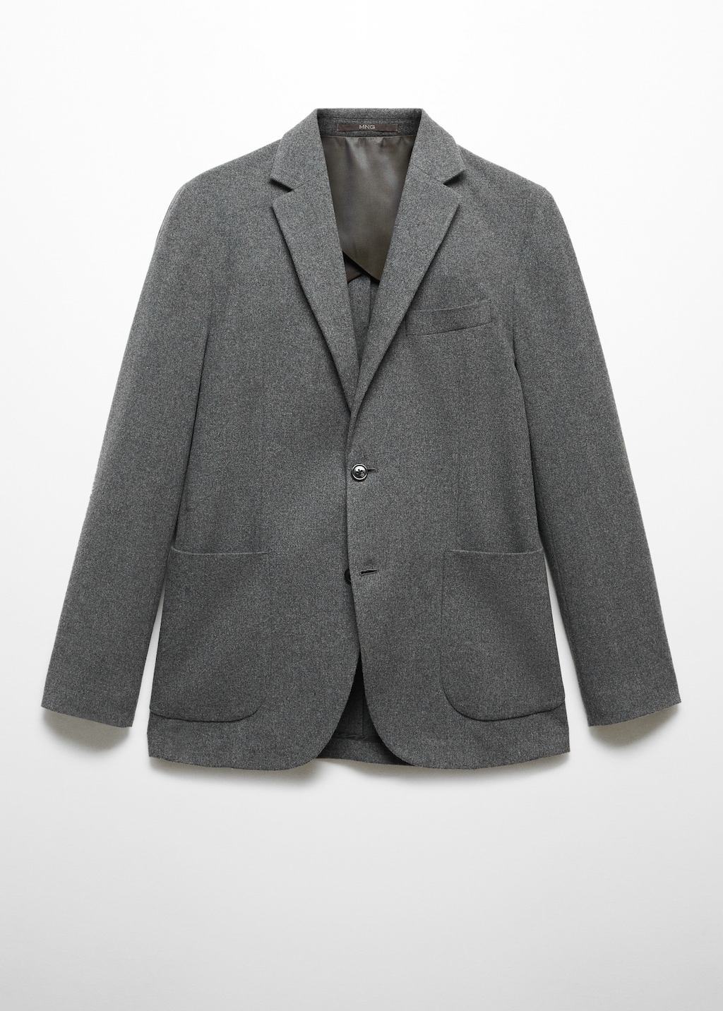Mens slim fit wool blazer hot sale