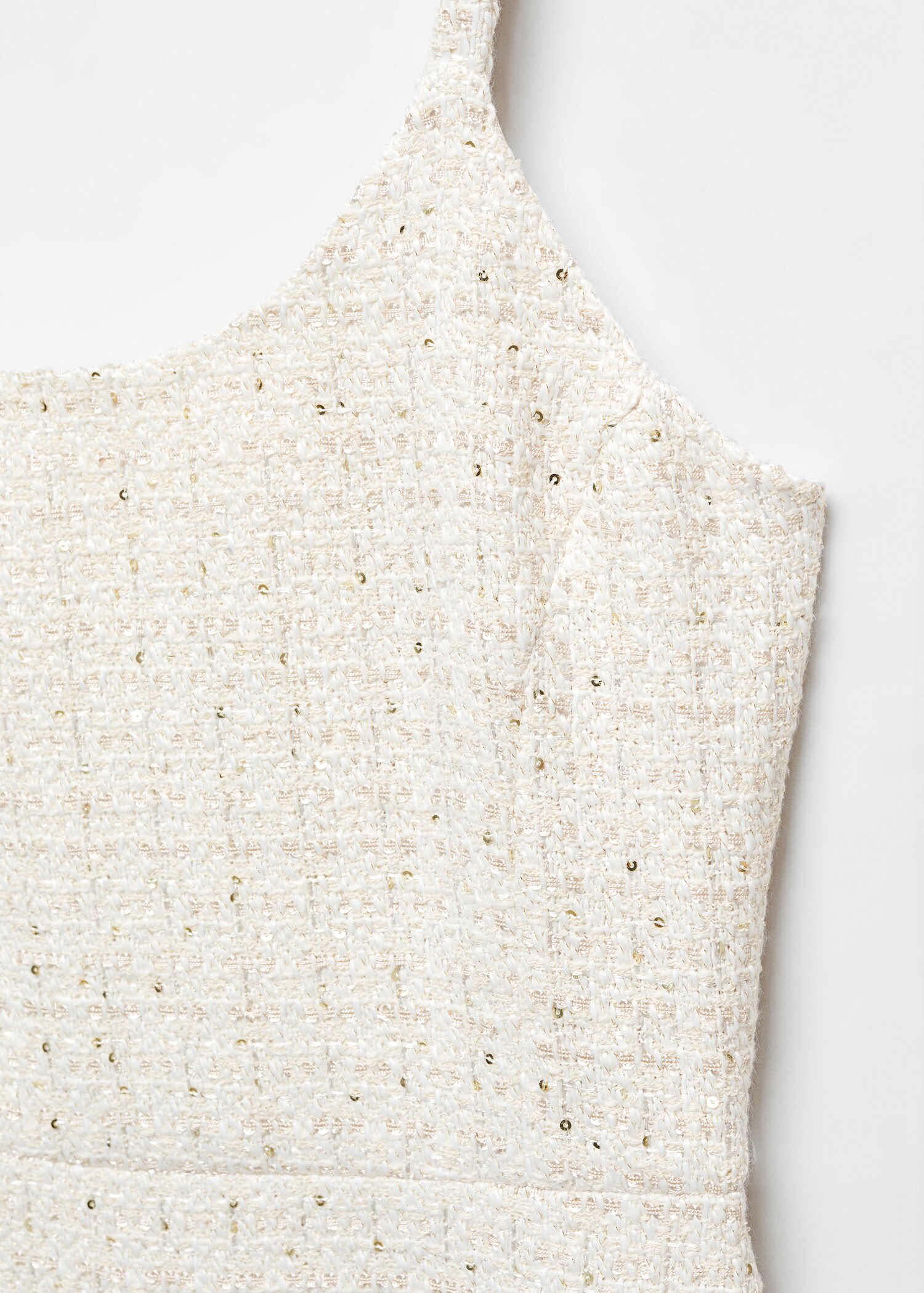 Tweed dress with strap - Details of the article 8