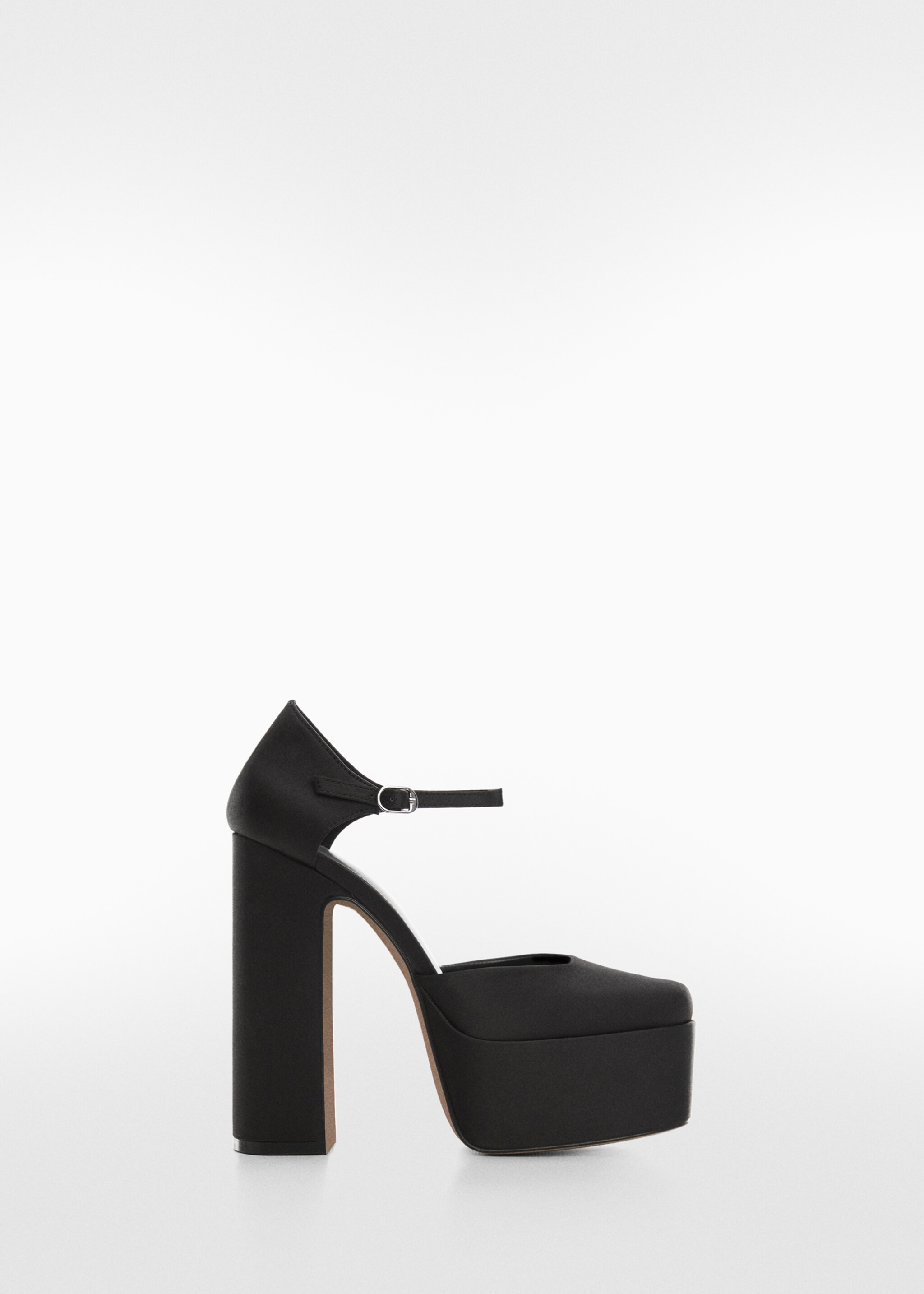 Heeled platform shoes - Article without model, Black. Ref: 57077723-00.