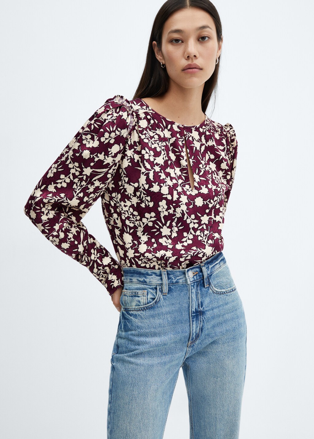 Blusa estampado floral