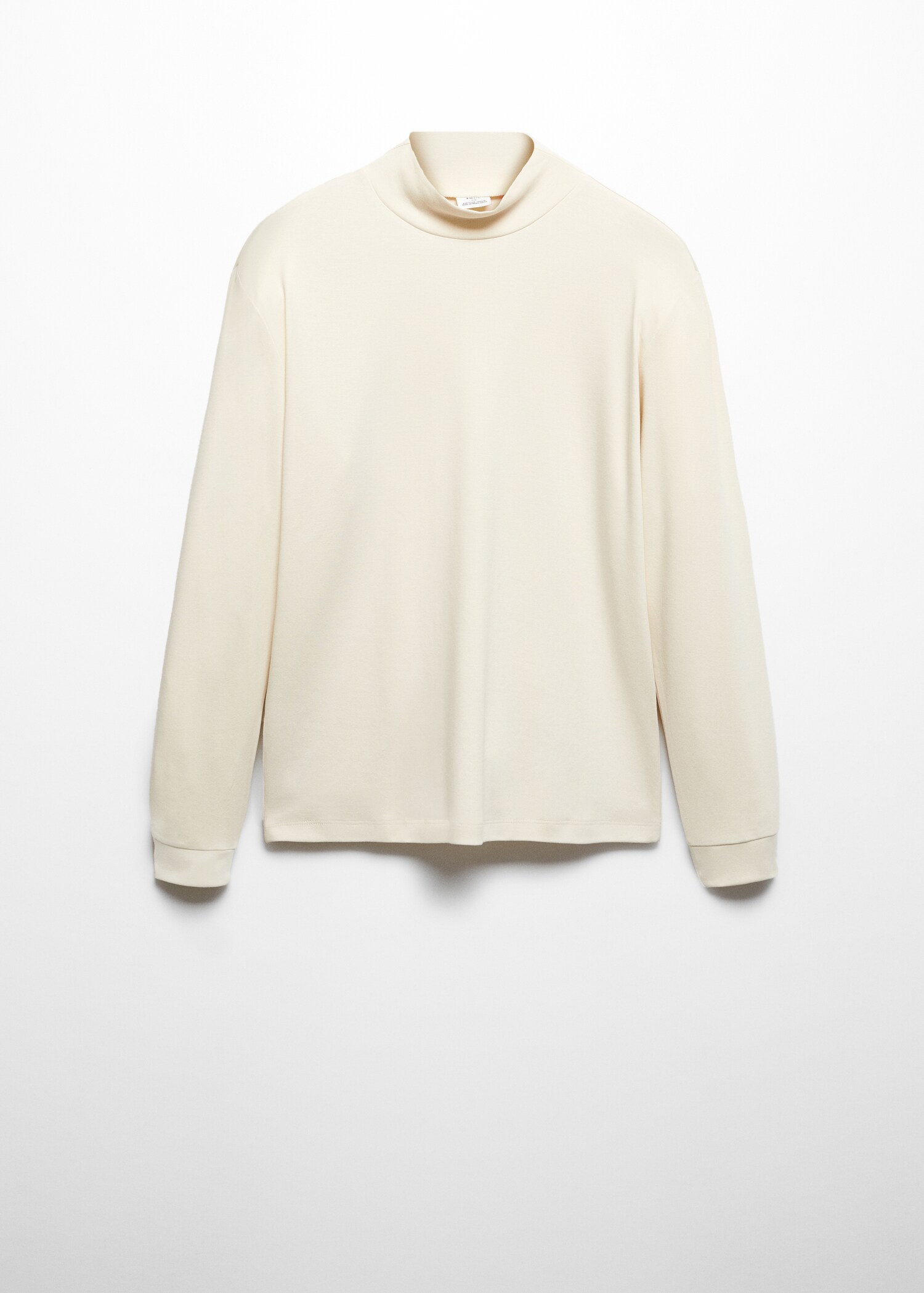 Camiseta manga larga cuello perkins - Artículo sin modelo