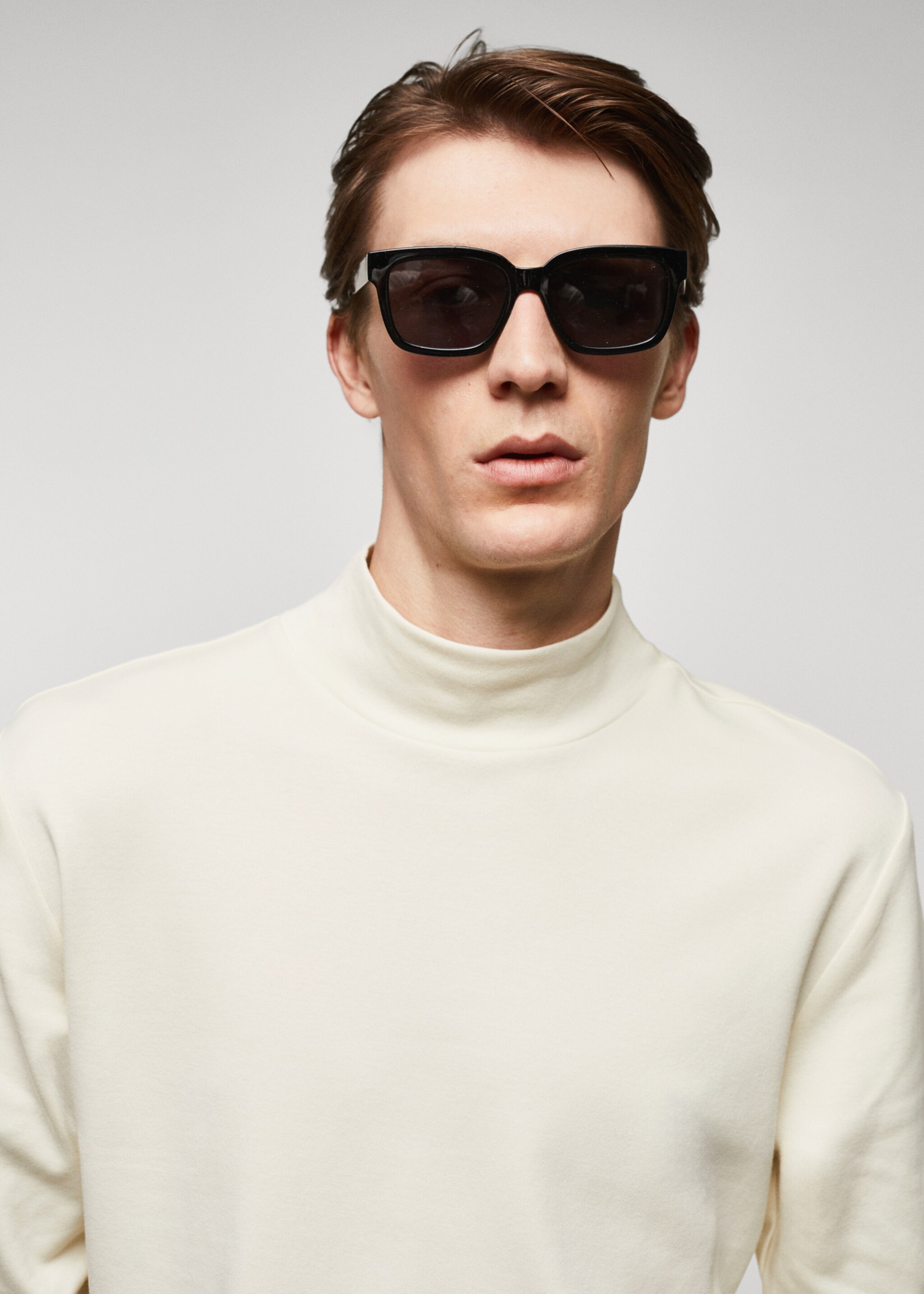 Perkins-neck long-sleeved t-shirt - Details of the article 1