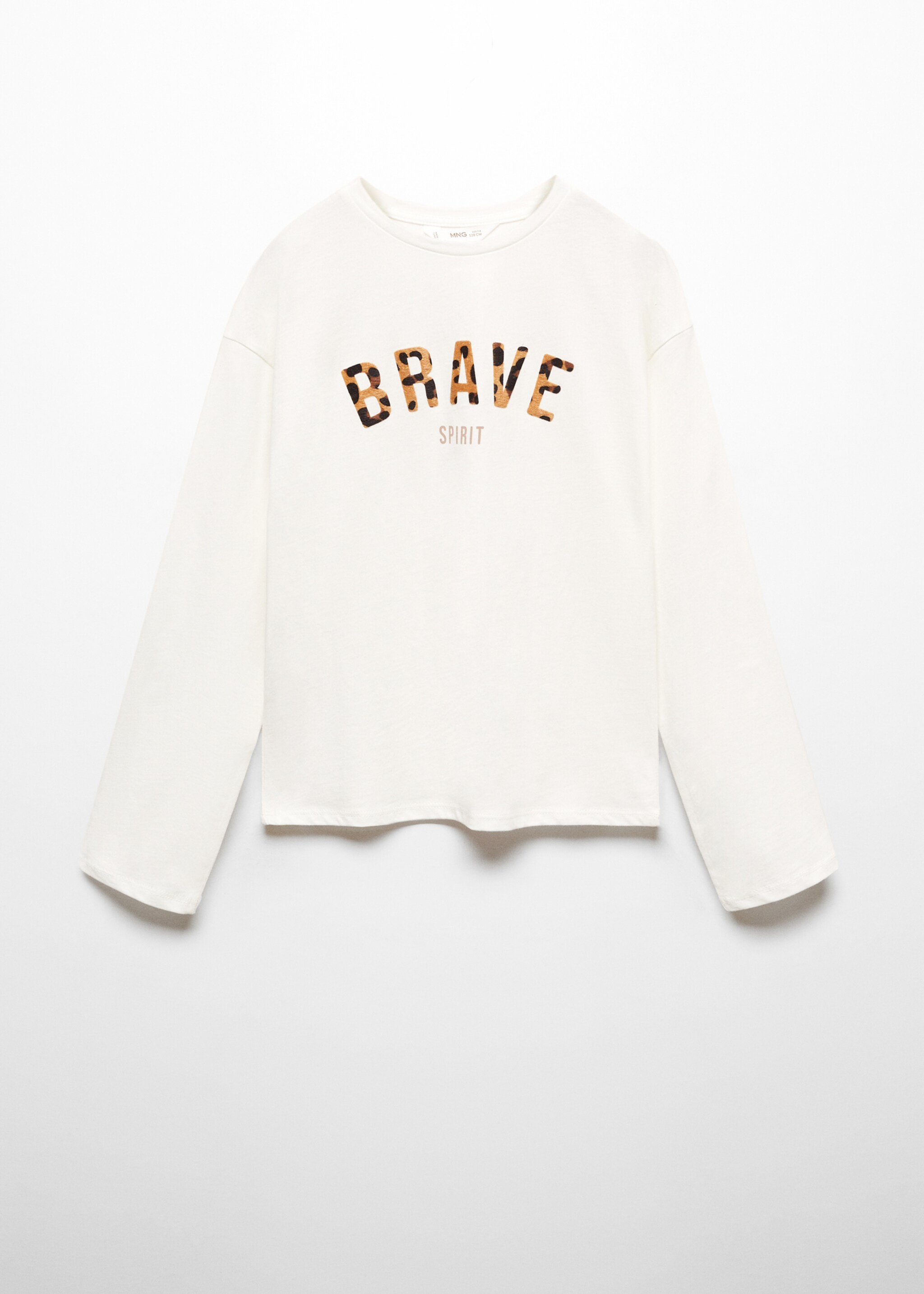 T-shirt met boodschap - Artikel zonder model
