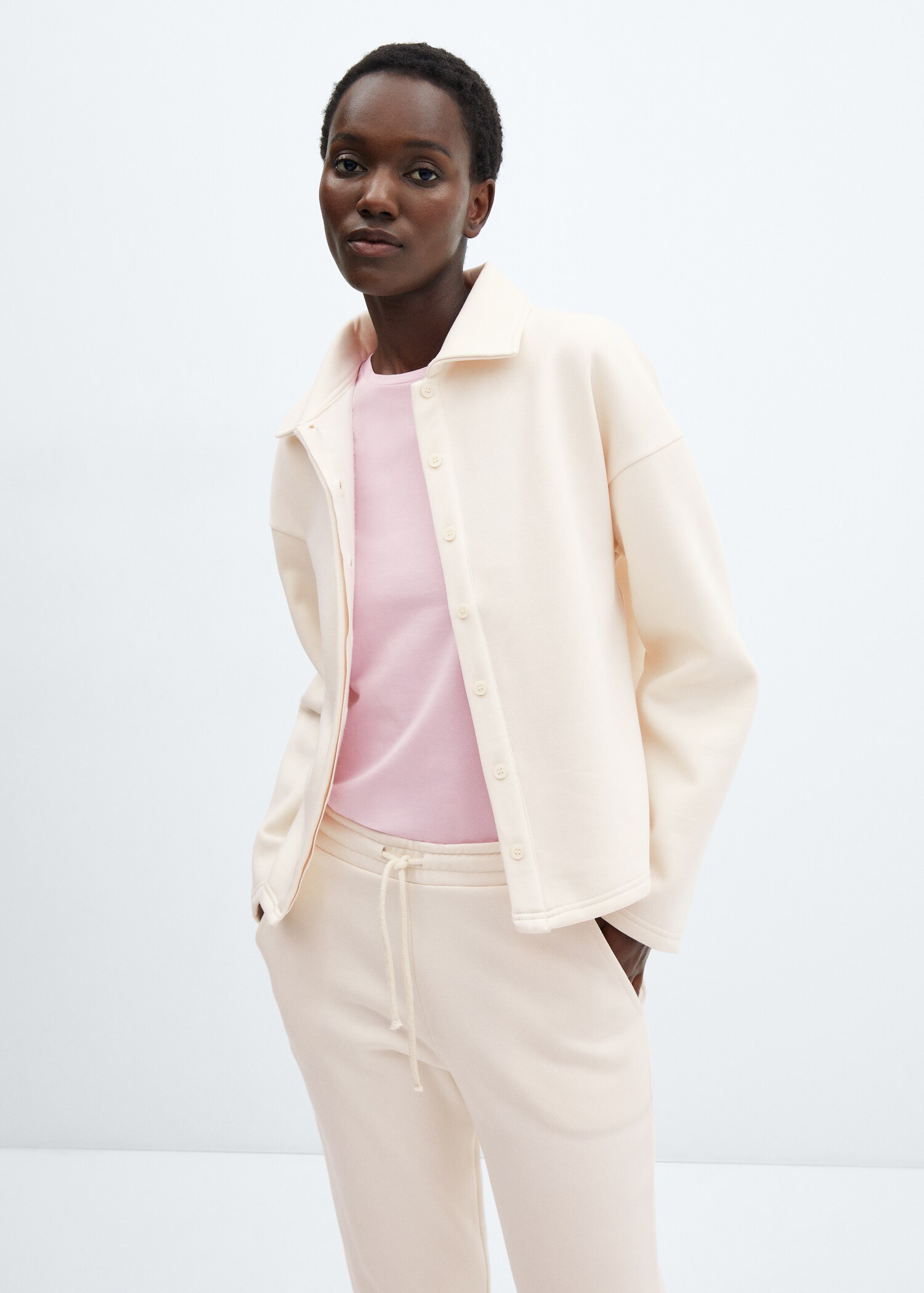 Solidarity cotton jogger trousers - Details of the article 1