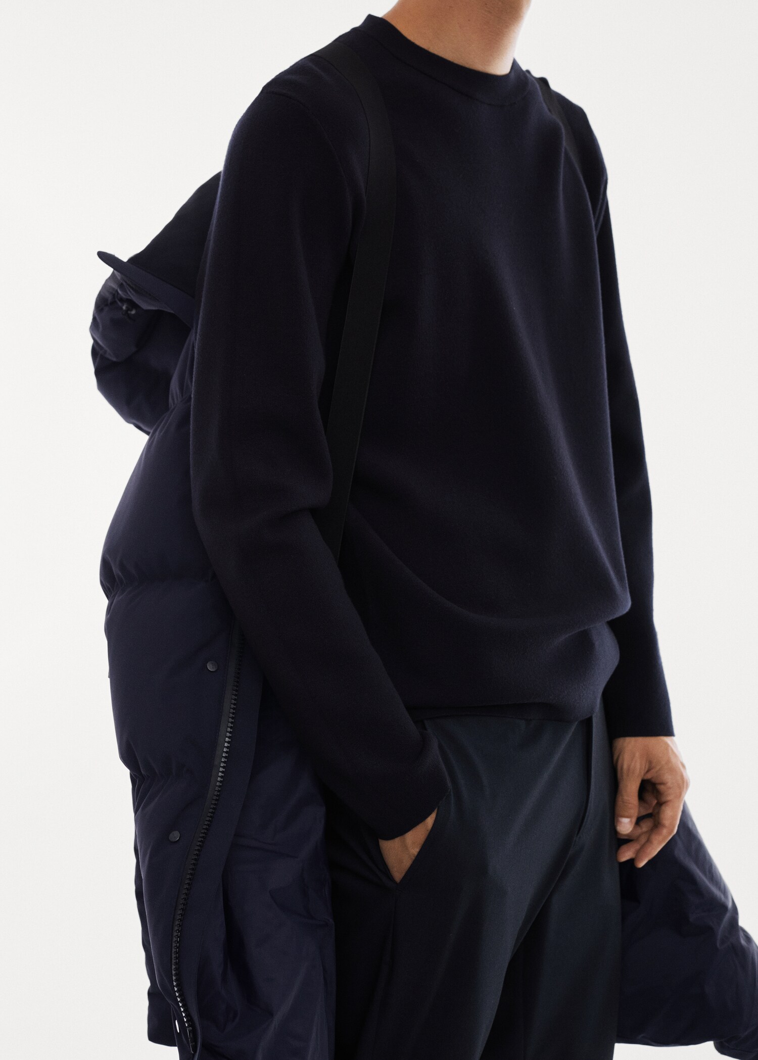 Water-repellent down anorak - Details of the article 4