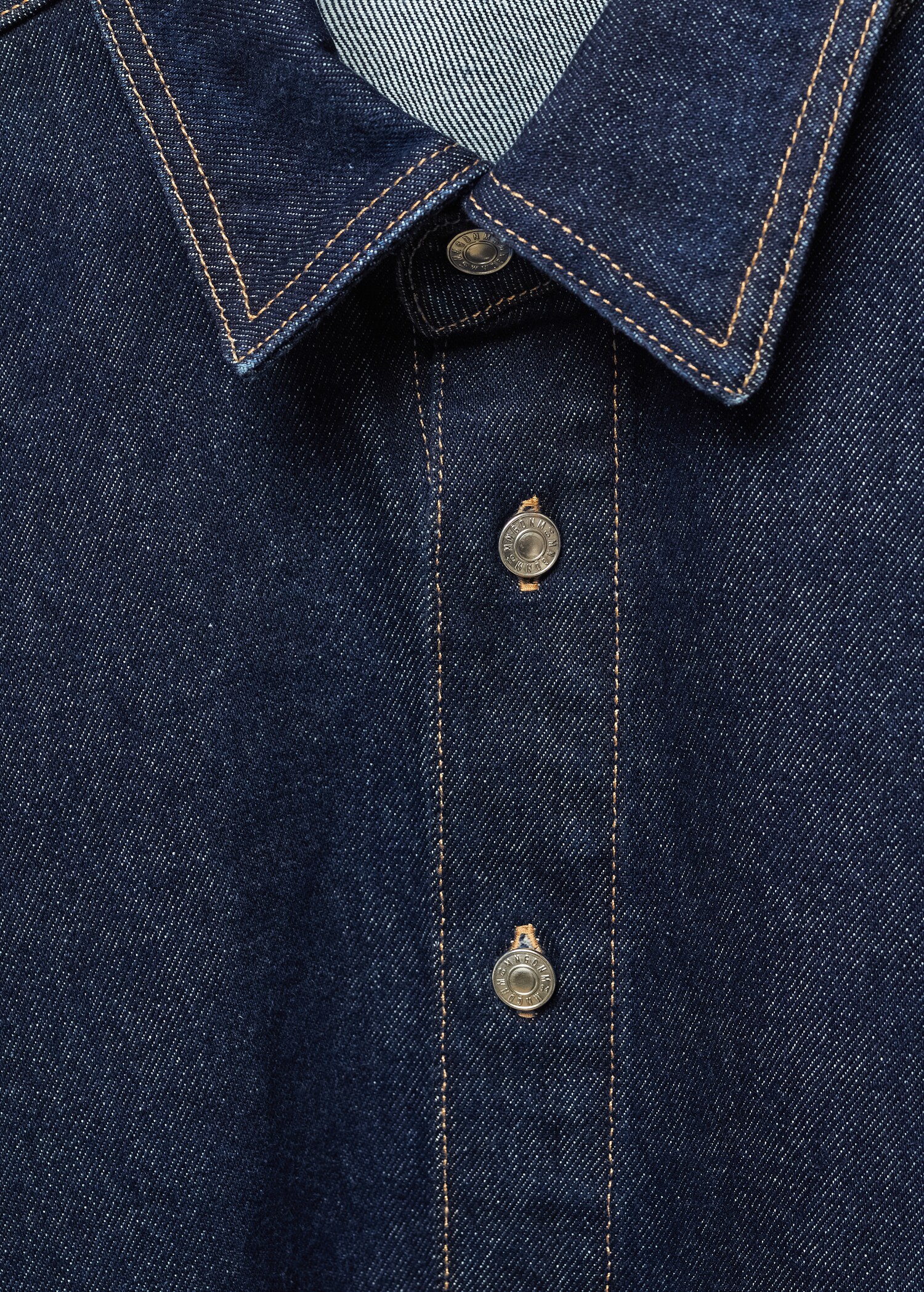 Sovracamicia oversize in denim - Dettaglio dell'articolo 8