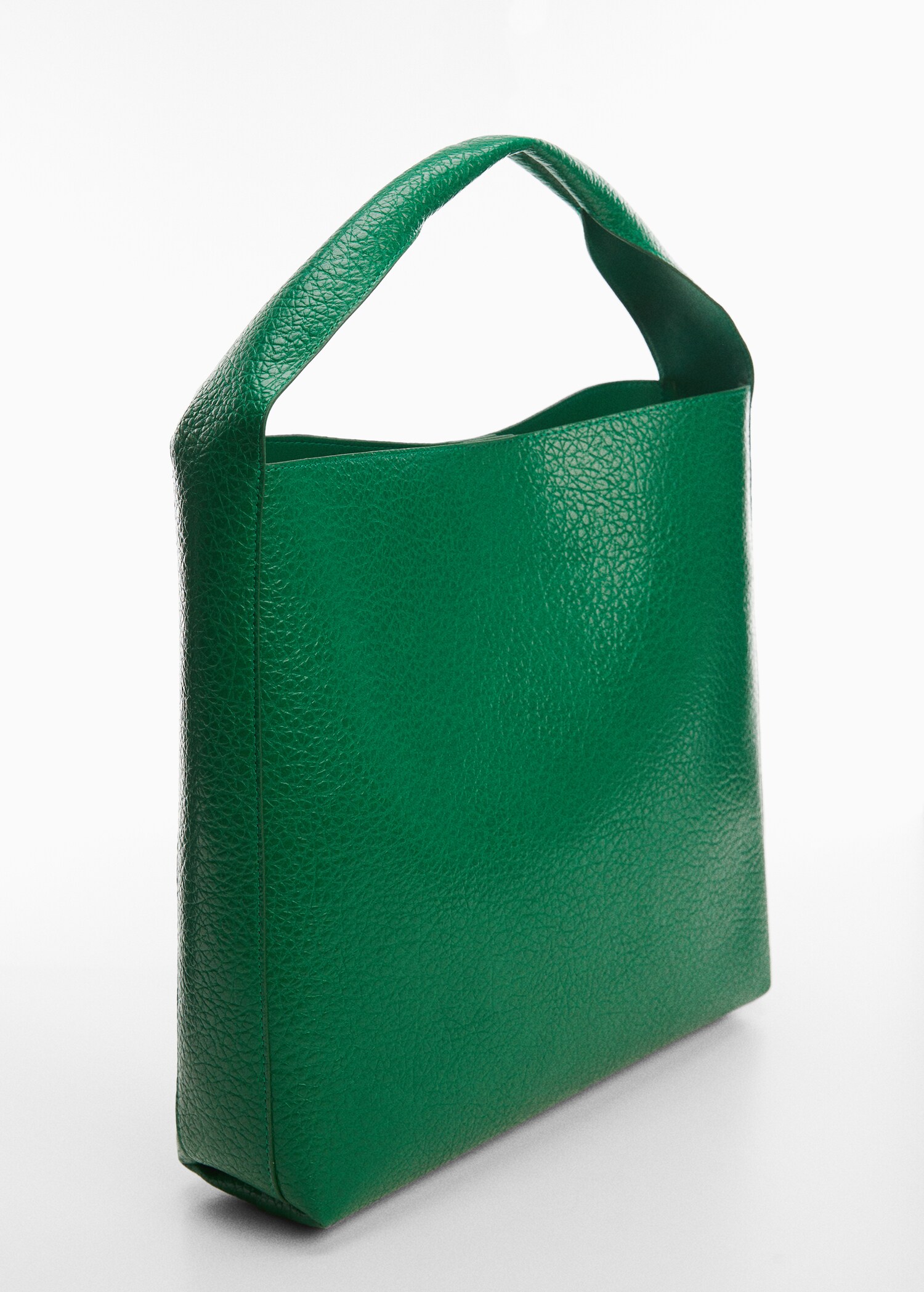 Shopper-Bag mit Ledereffekt - Mittlere Ansicht