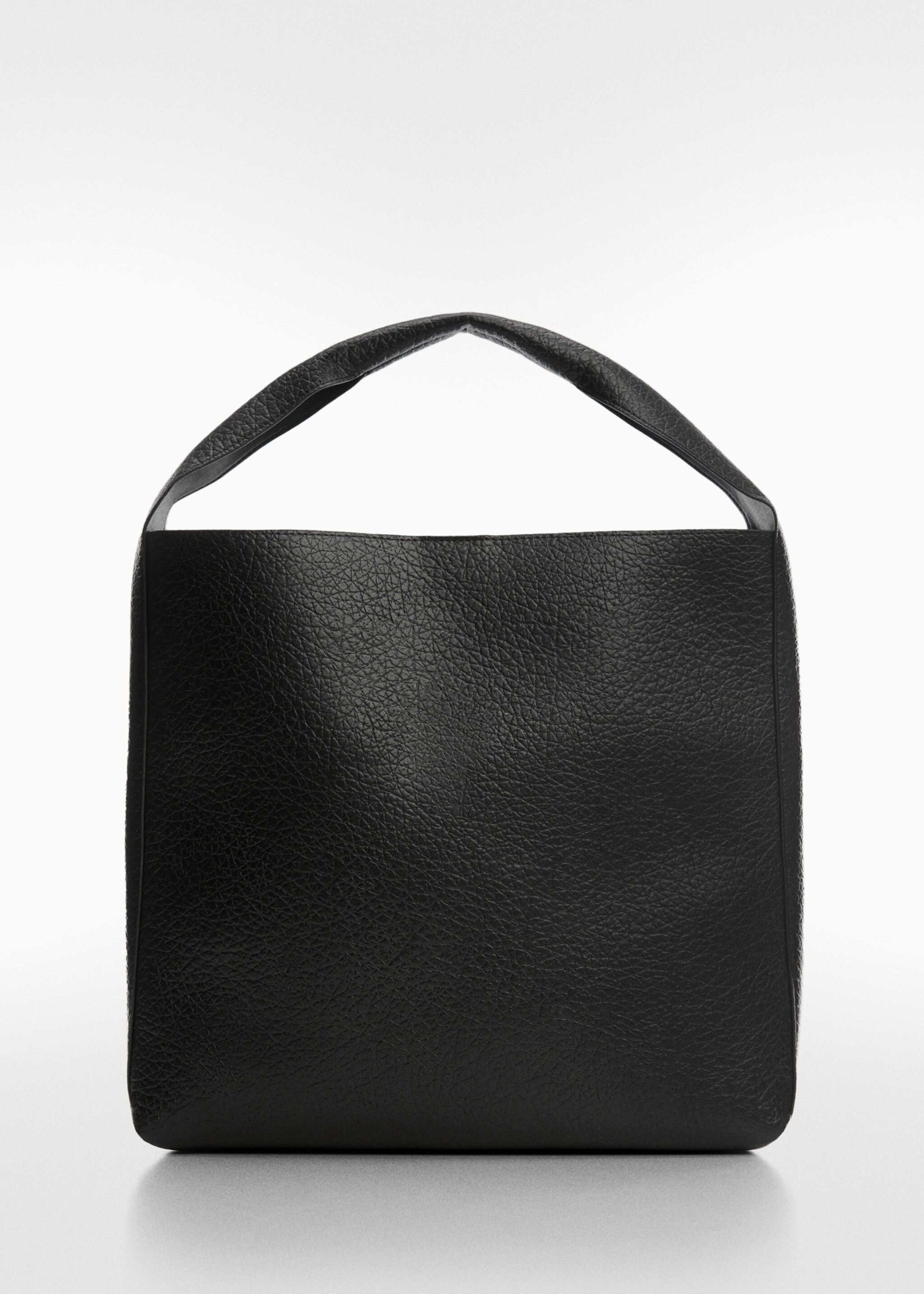 Bőrhatású shopper táska - Termék modell nélkül