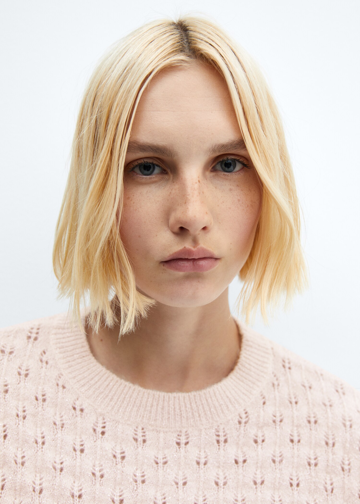 Sweater with lurex details - Details of the article 1