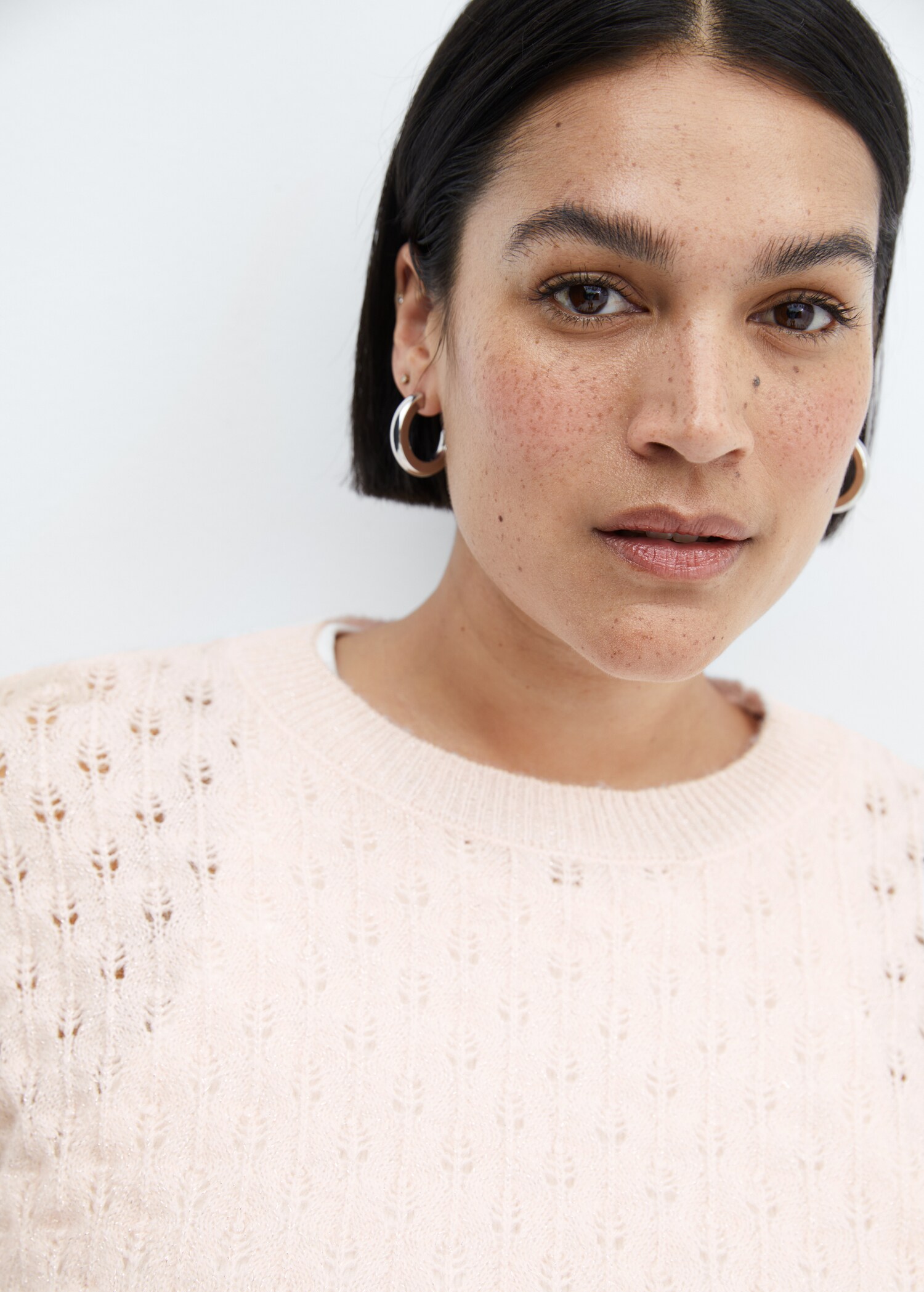 Sweater with lurex details - Details of the article 4