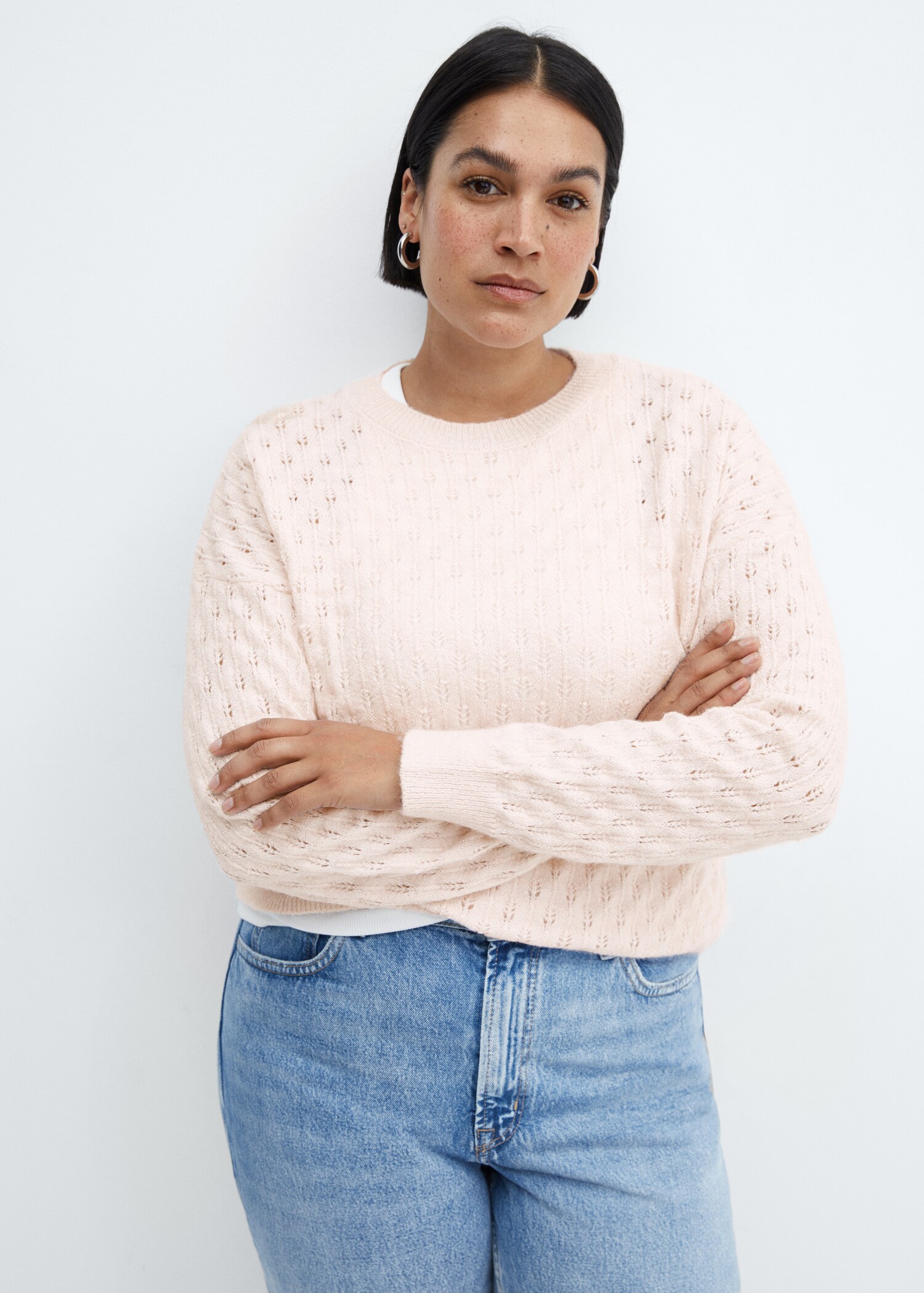 Sweater with lurex details - Details of the article 5