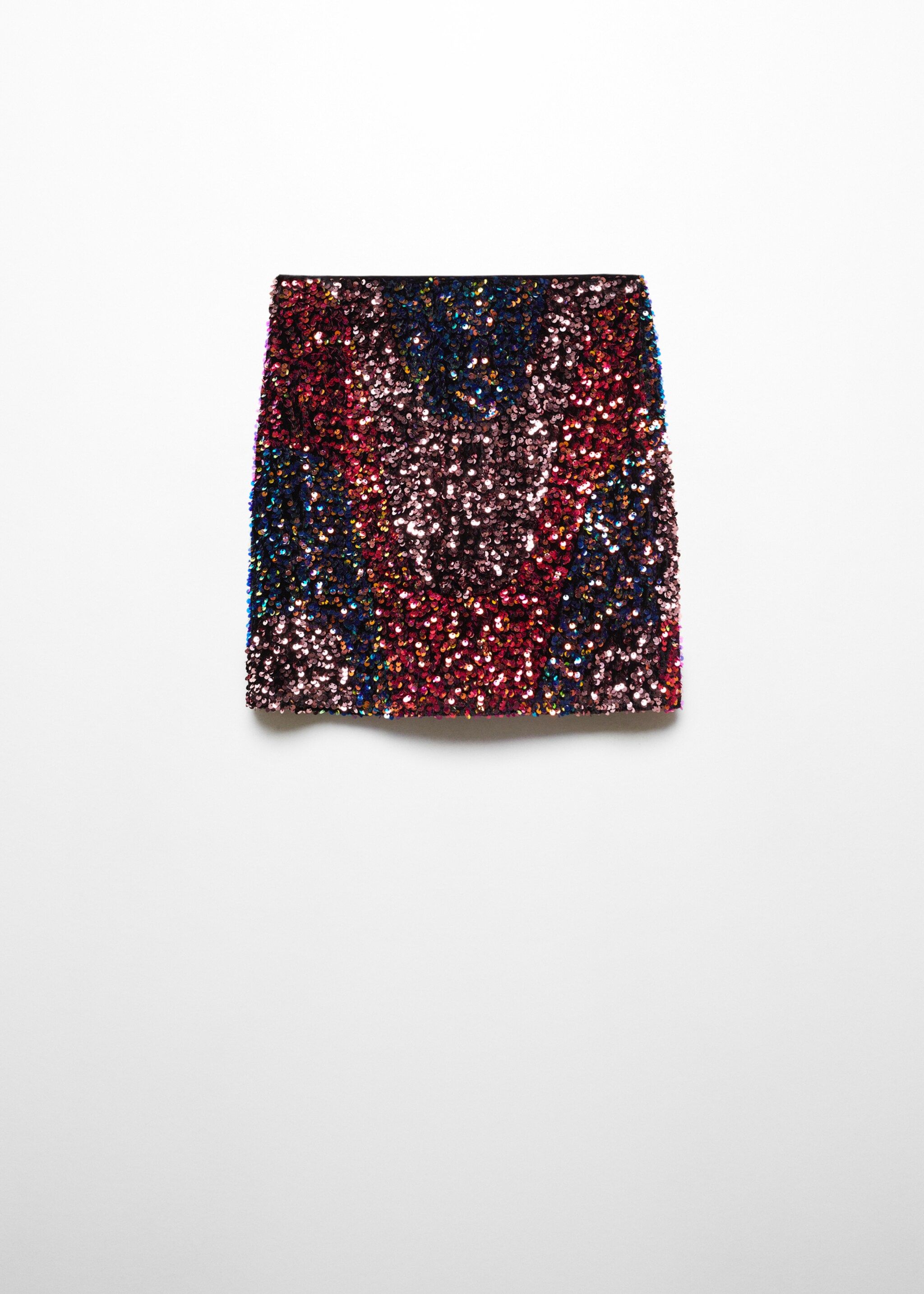 Mini-jupe à paillettes - Article sans modèle