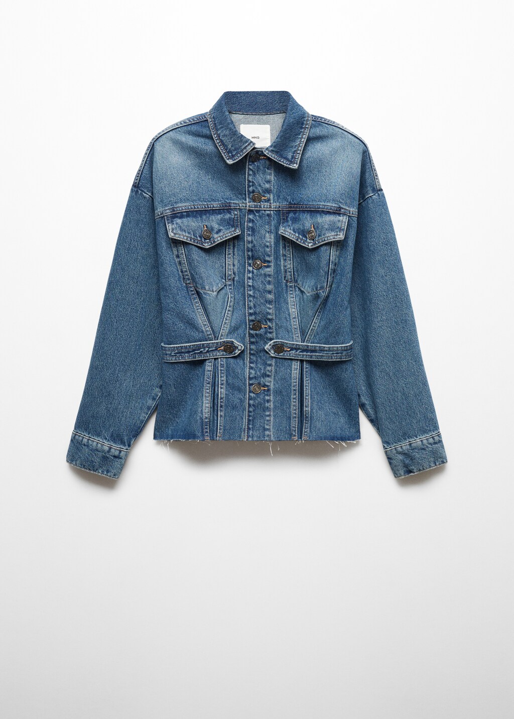 Fitted denim jacket