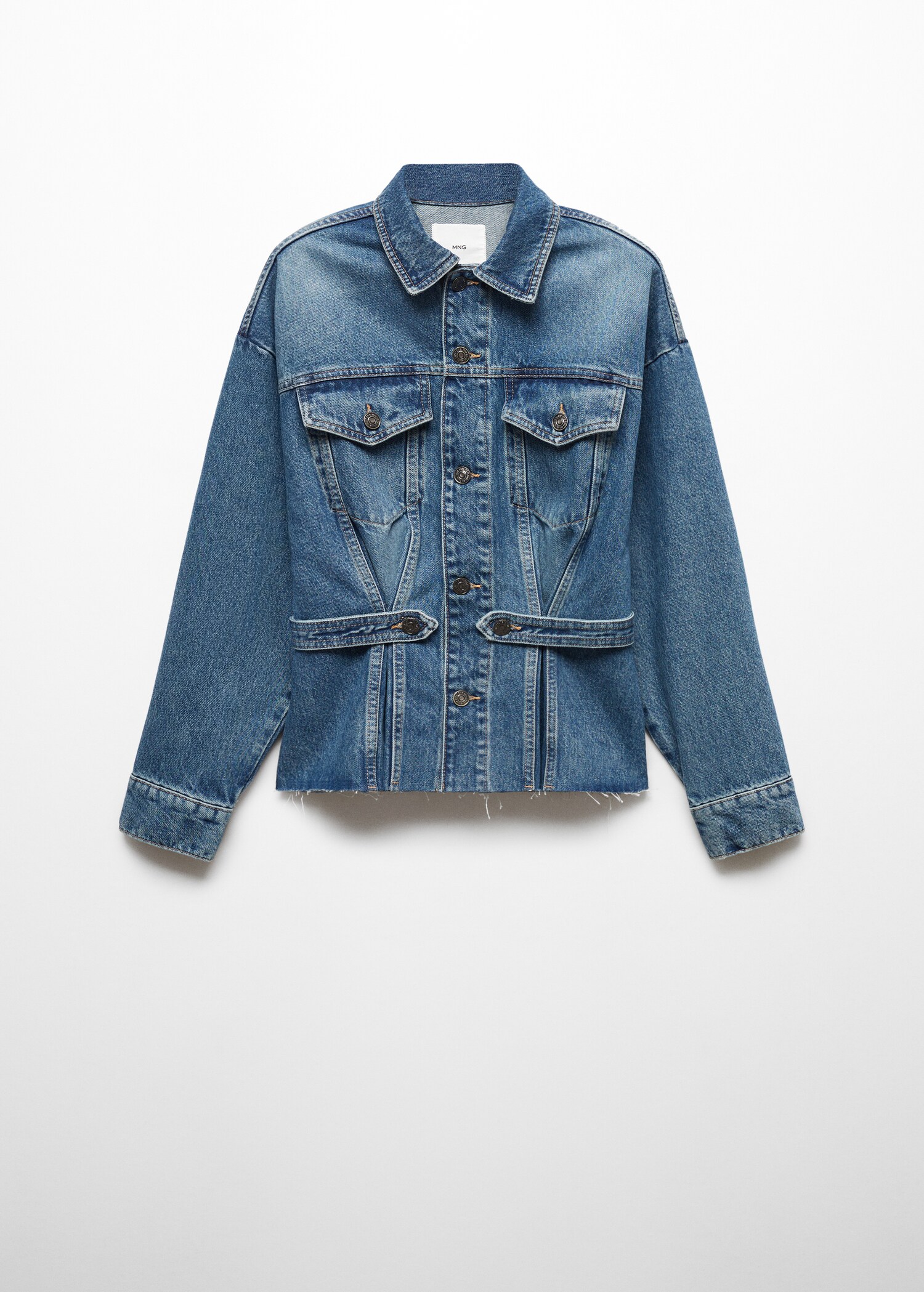 Taillierte Jeansjacke - Damen | MANGO OUTLET Deutschland