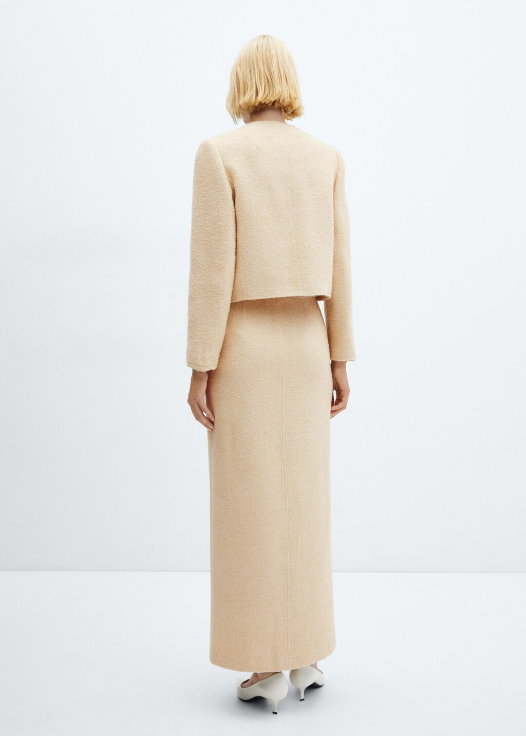 Slit long skirt - Women | MANGO OUTLET USA