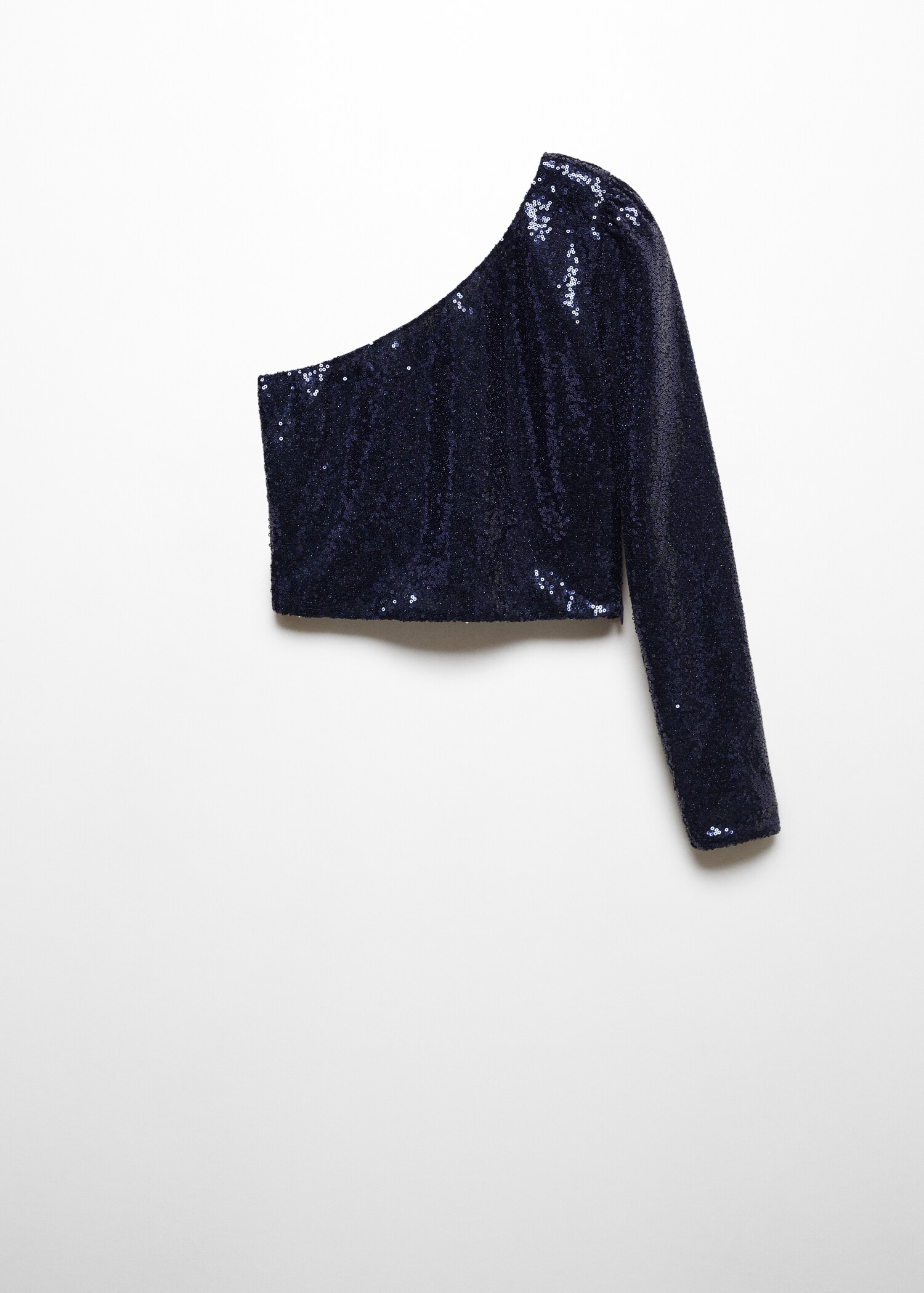 Top asymétrique sequins - Article sans modèle