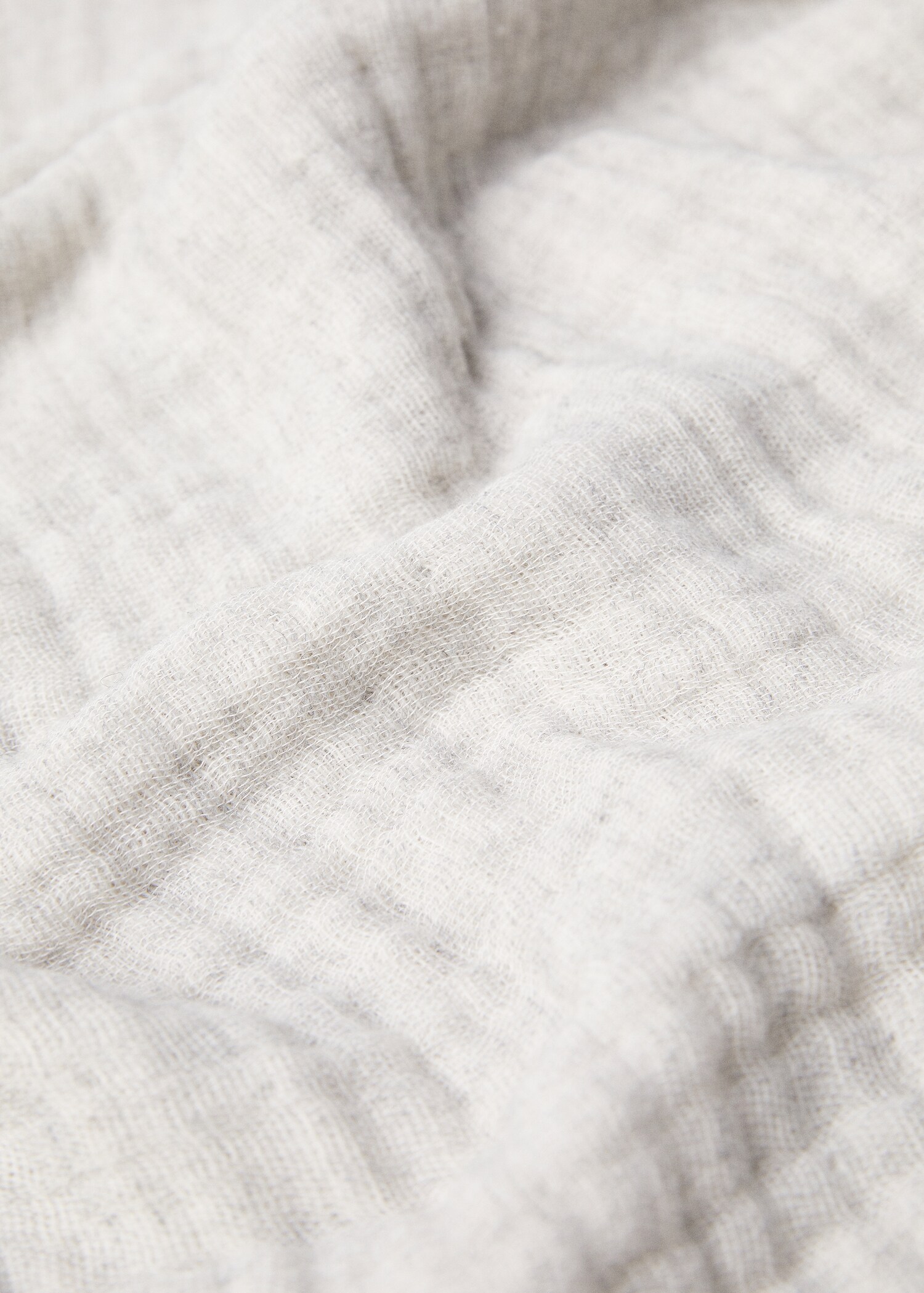 Tagesdecke aus Baumwolle mit Wolle - Detail des Artikels 1