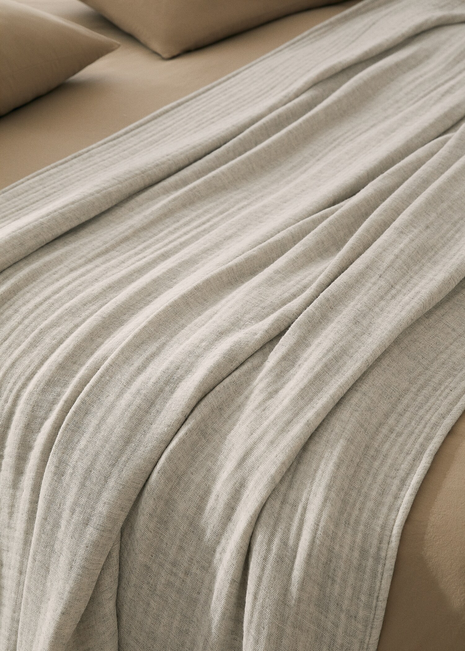 Tagesdecke aus Baumwolle mit Wolle - Detail des Artikels 7