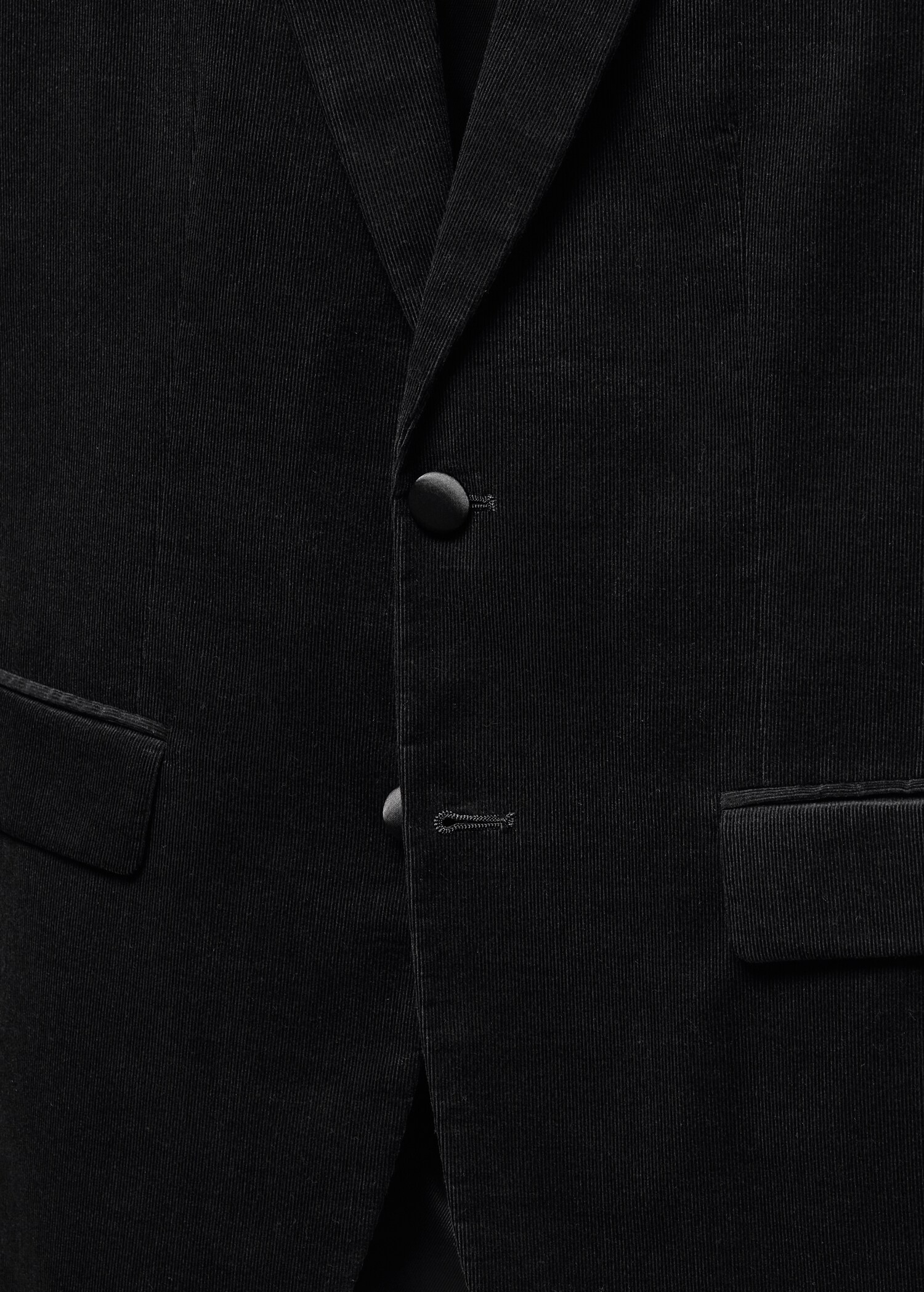 Slim fit corduroy blazer - Details of the article 8
