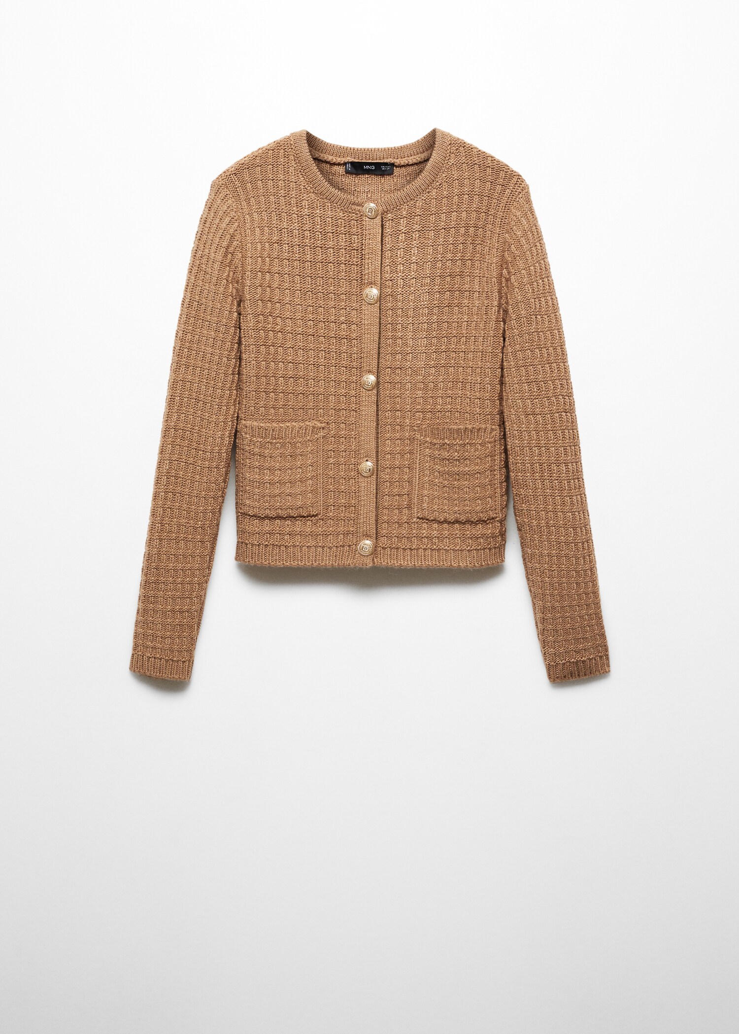 Strickjacke mit Knöpfen - Artikel ohne Model