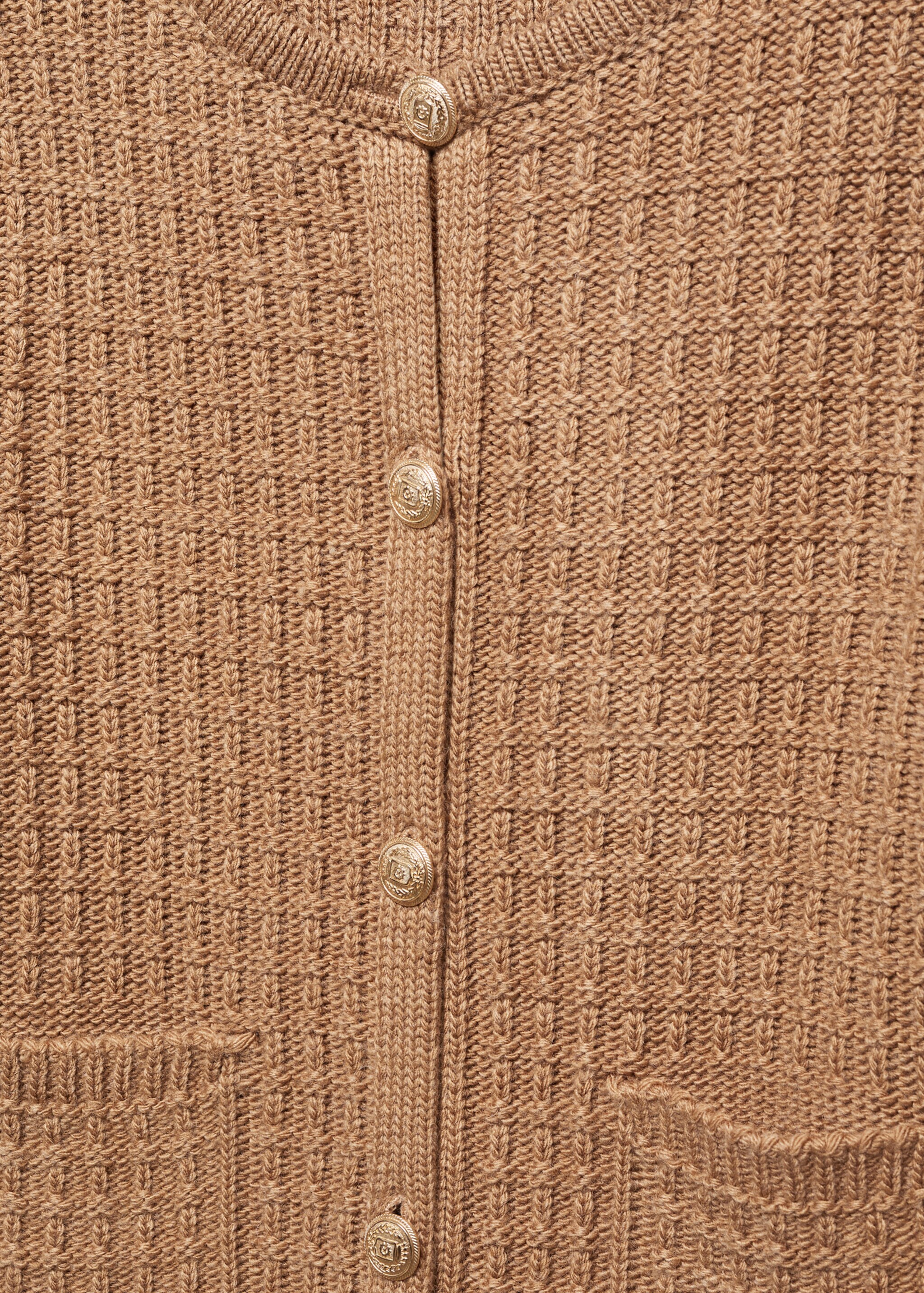Button knit cardigan - Details of the article 8