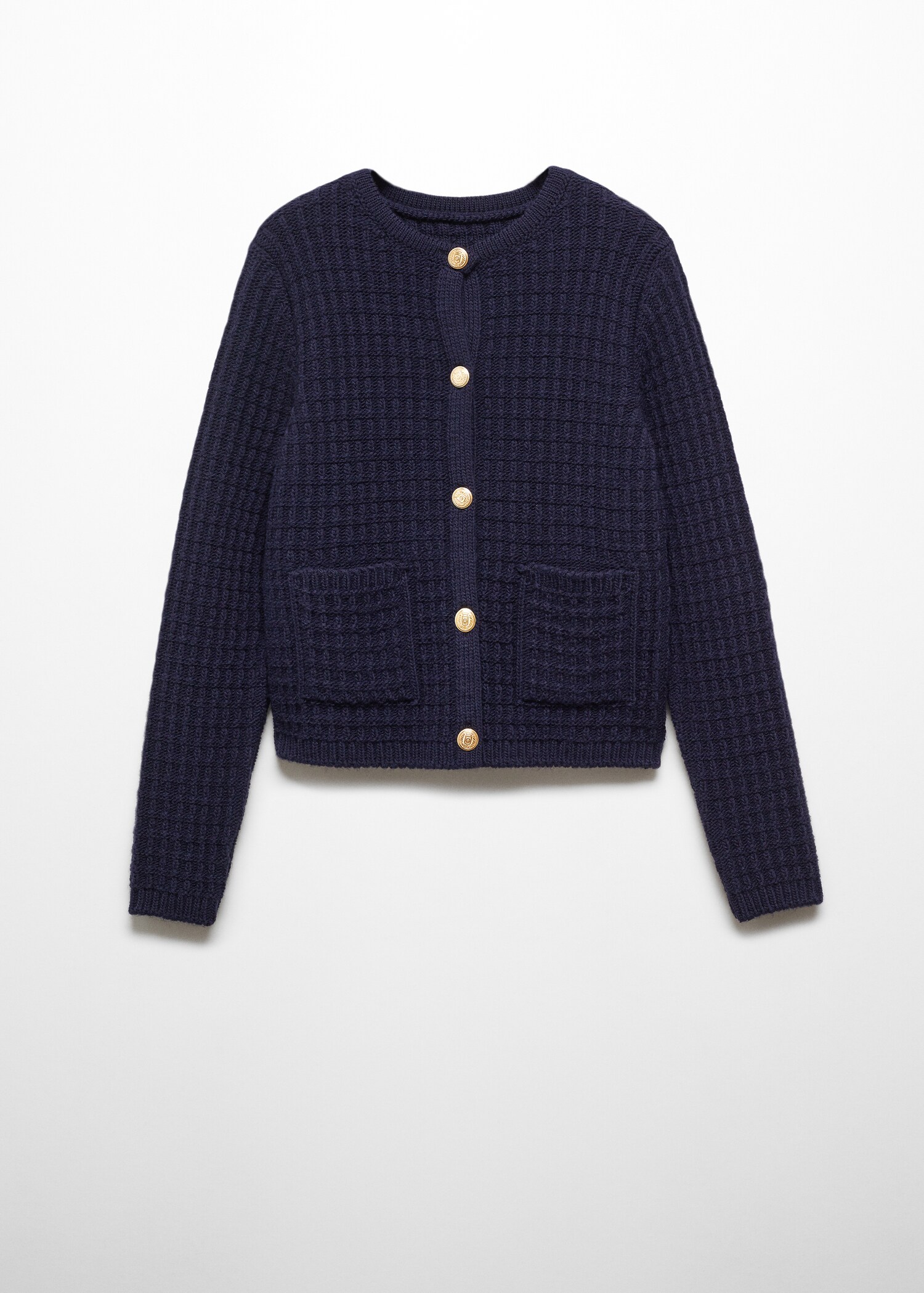 Strickjacke mit Knöpfen - Artikel ohne Model